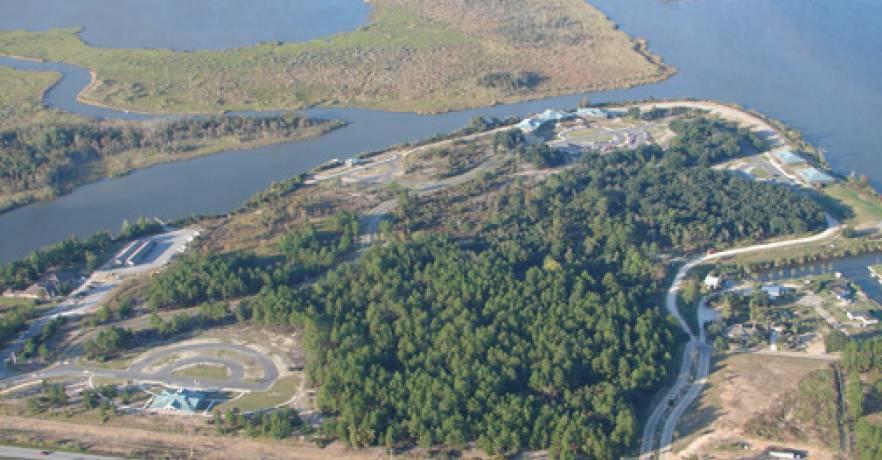 Five Rivers Delta Resource Center Aerial Photo 
