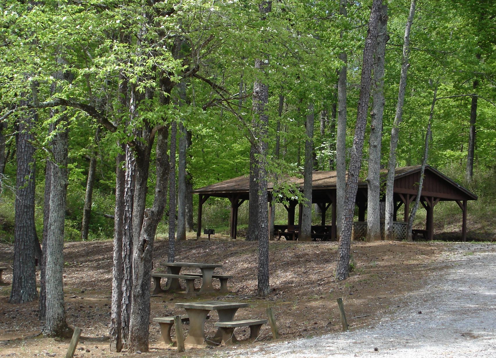 Paul Grist State Park Picnic Pavilions