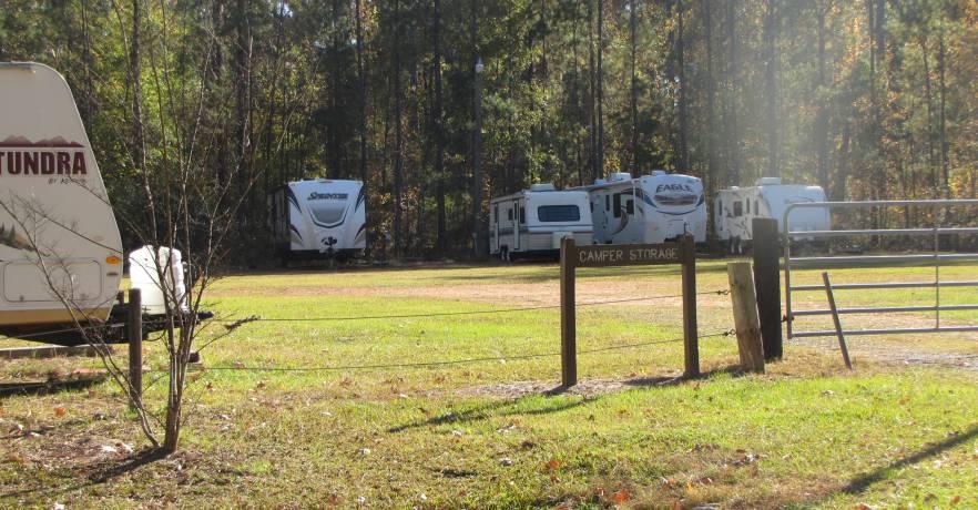 Roland Cooper State Park Camper Storage