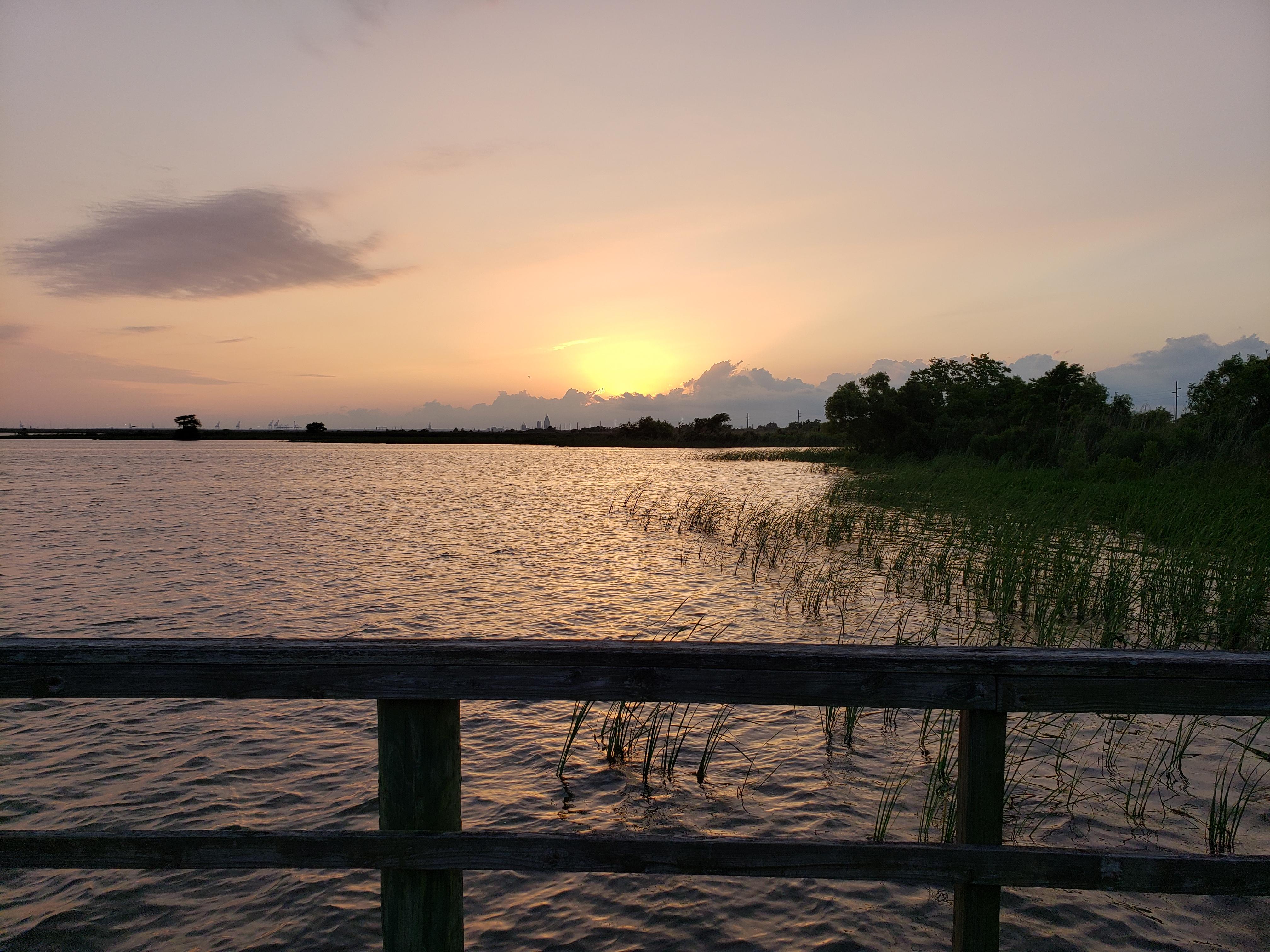Meaher Fishing Pier Sunset
