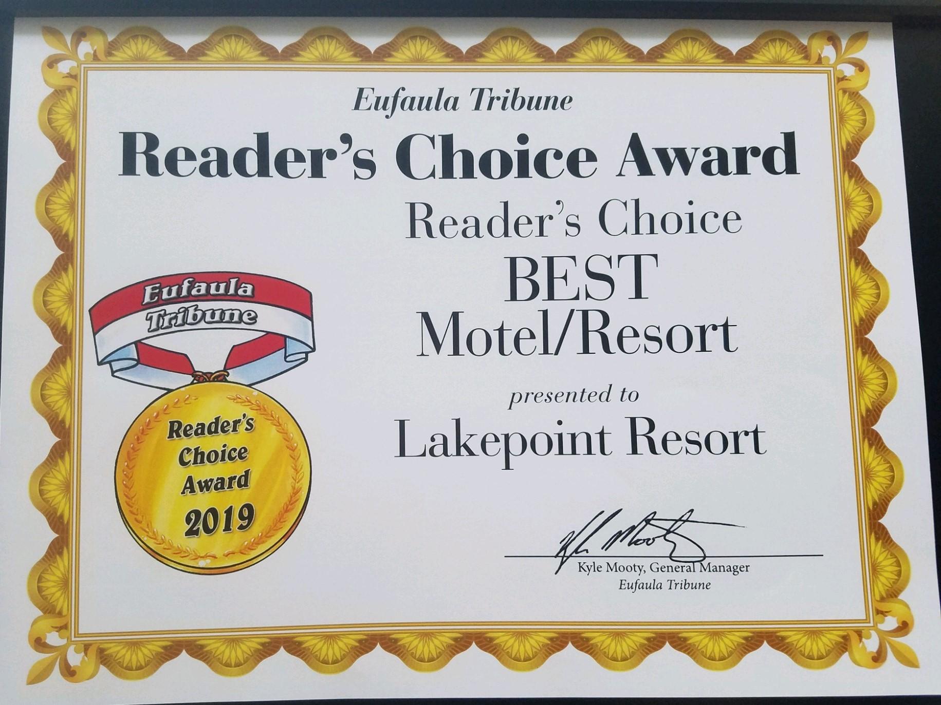 LP Reader's Choice Award