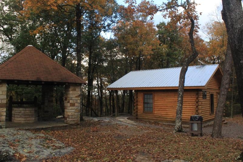 DSP Camping Cabin in Primitive Campground