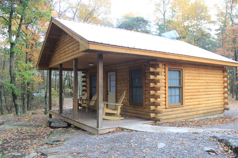 DSP Camping Cabin in Primitive Campground