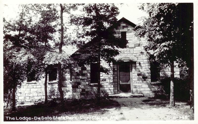 DeSoto State Park Lodge-built late 1936 front