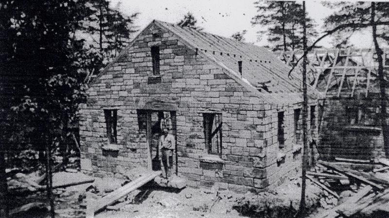 DeSoto State Park Lodge-built late 1936 front