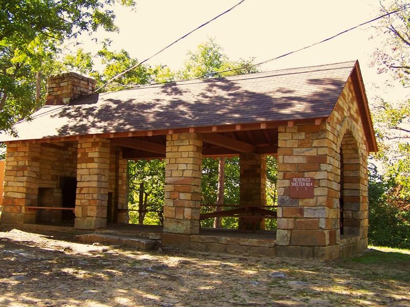 DSP Primitive campground CCC Pavilion