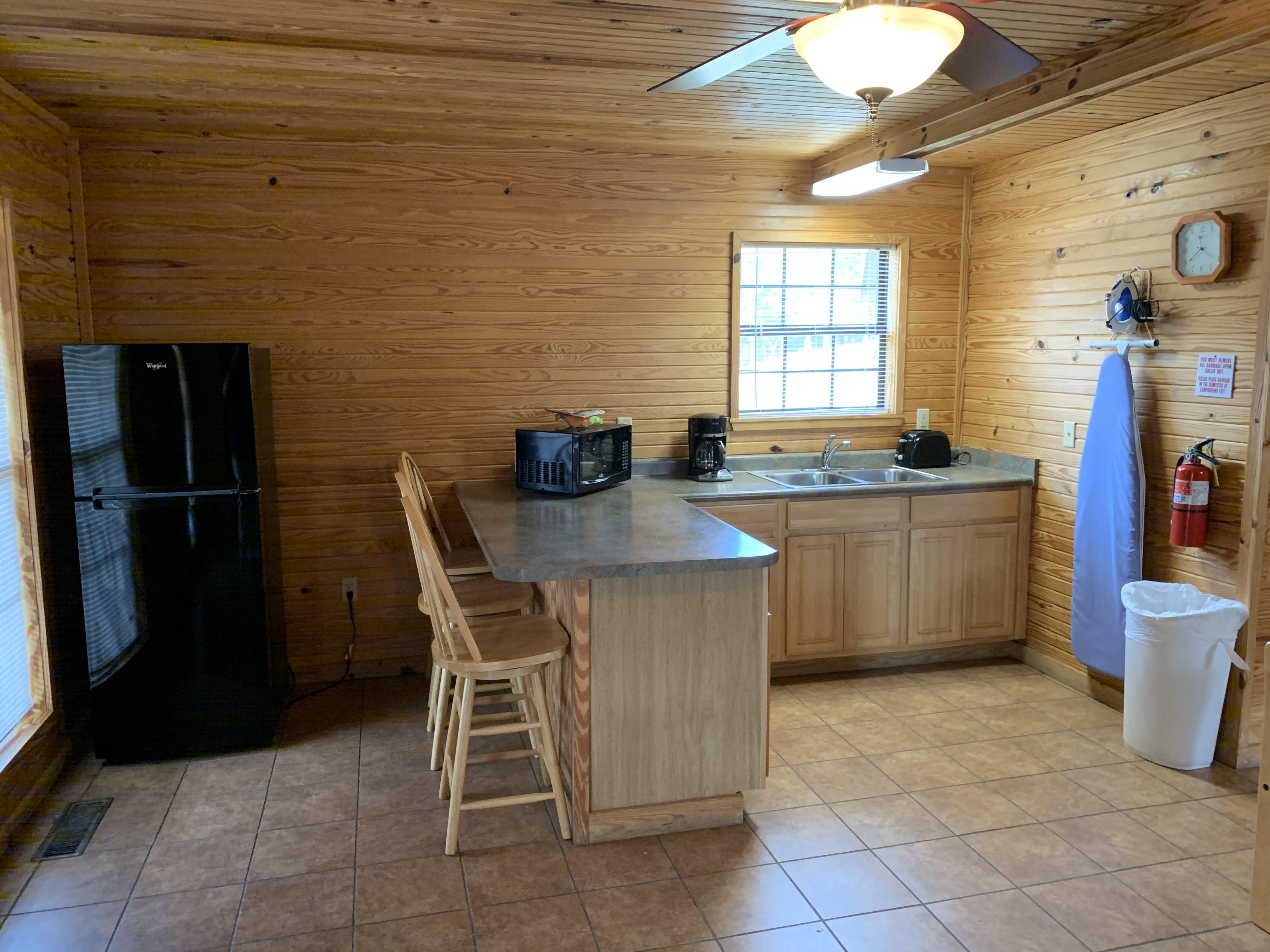 Cabin #5 Kitchen