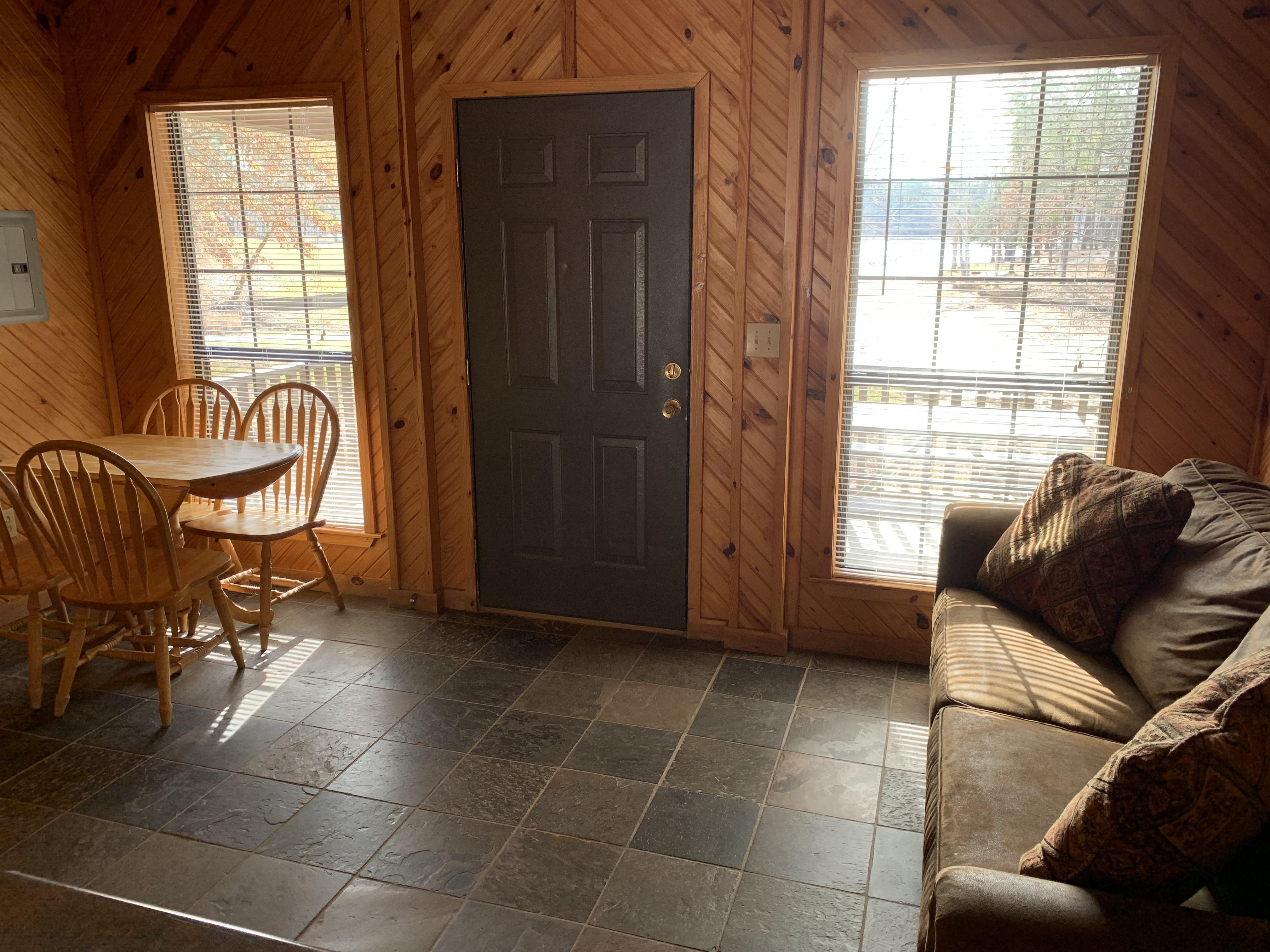 Cabin #1 Dining room