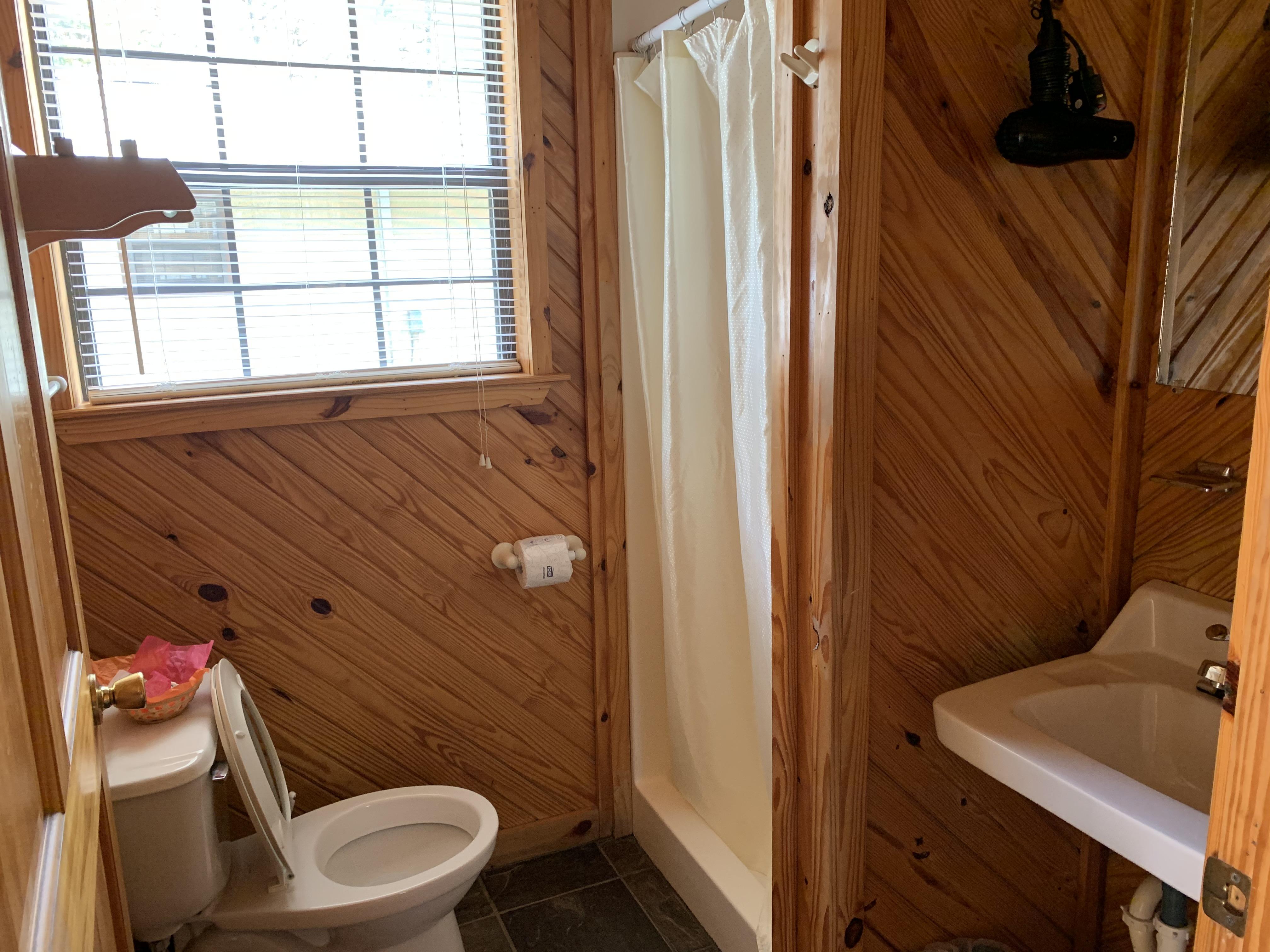 Cabin #1 Bathroom