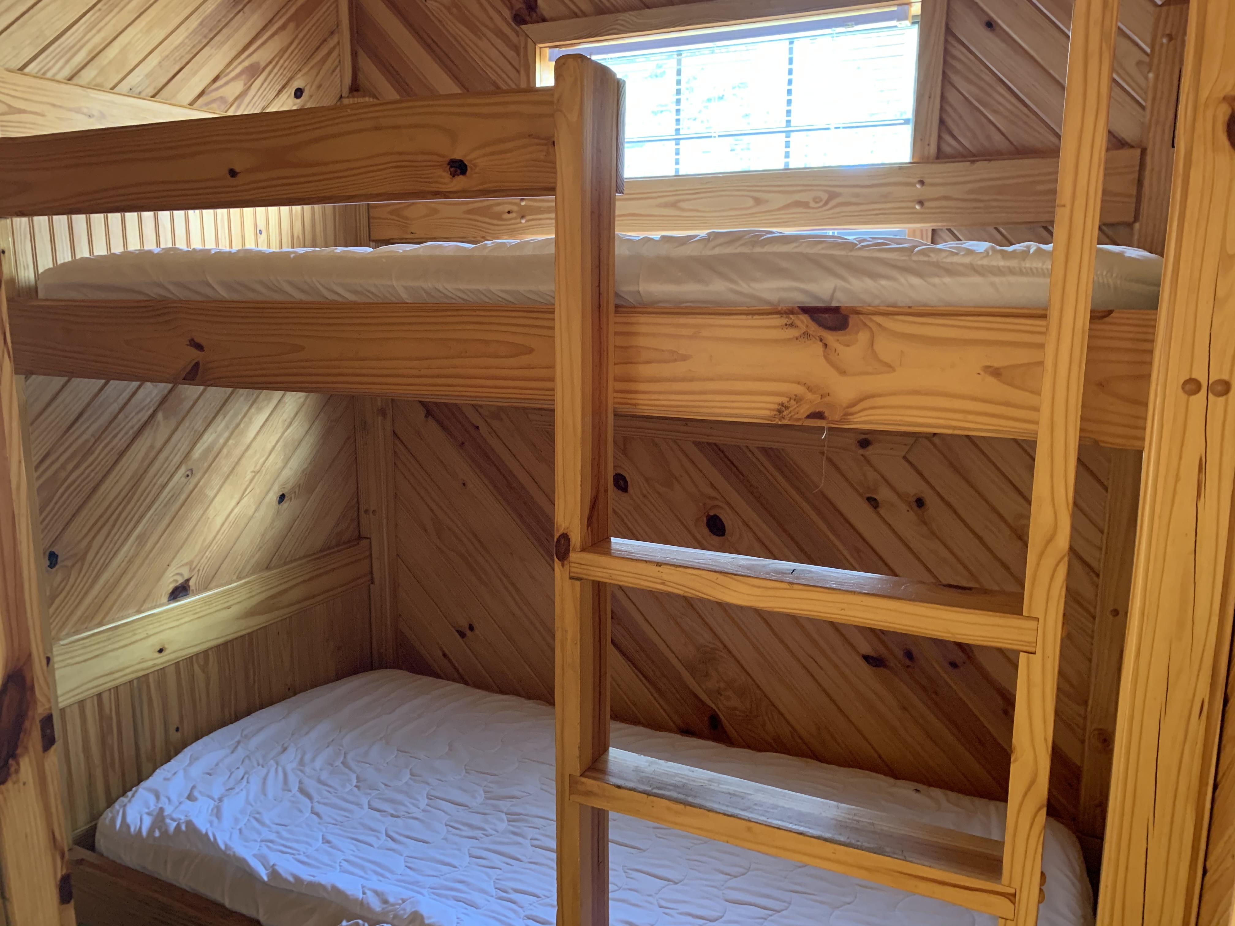 Cabin #1 Beds