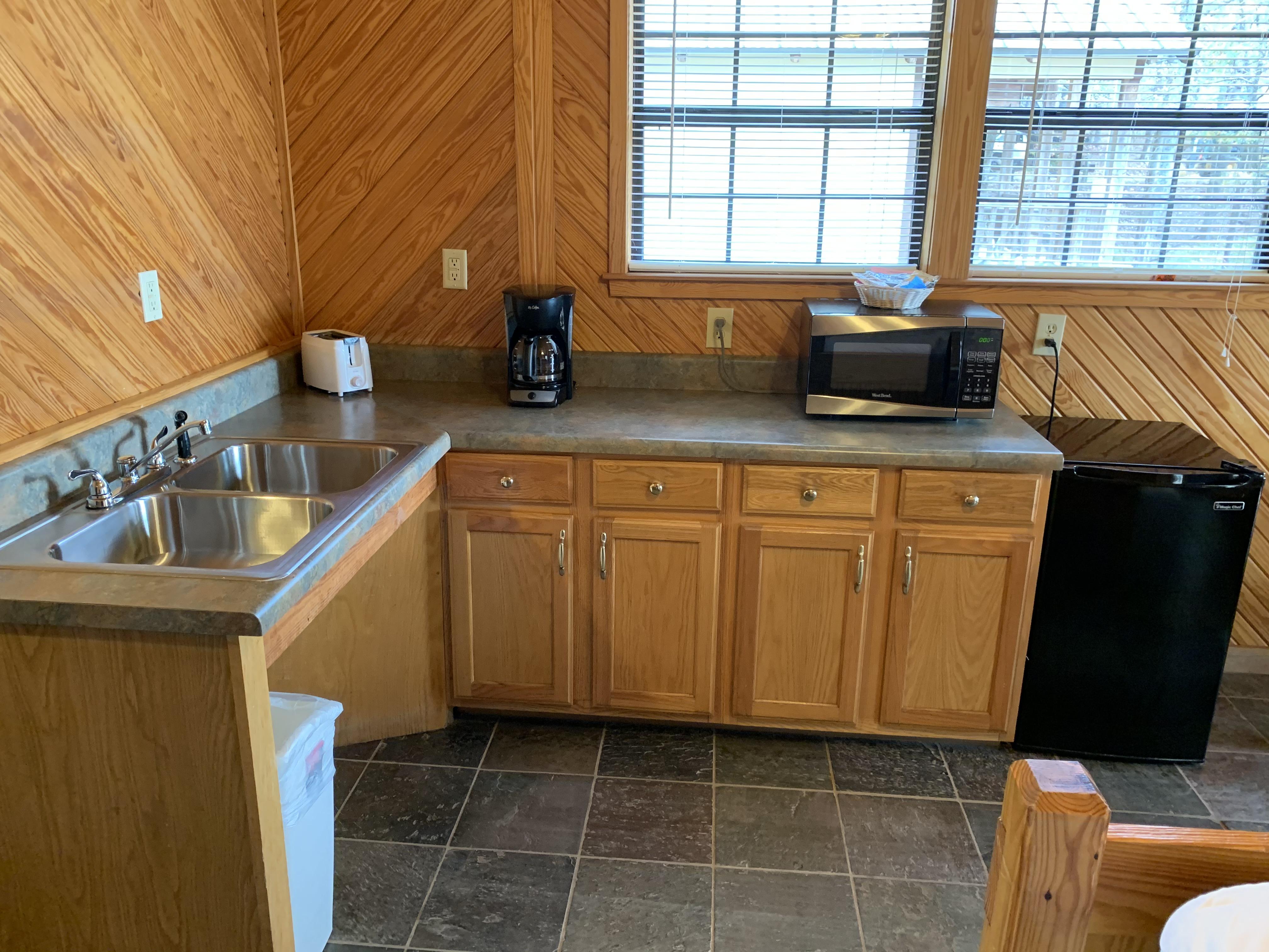 Cabin #2 Kitchen