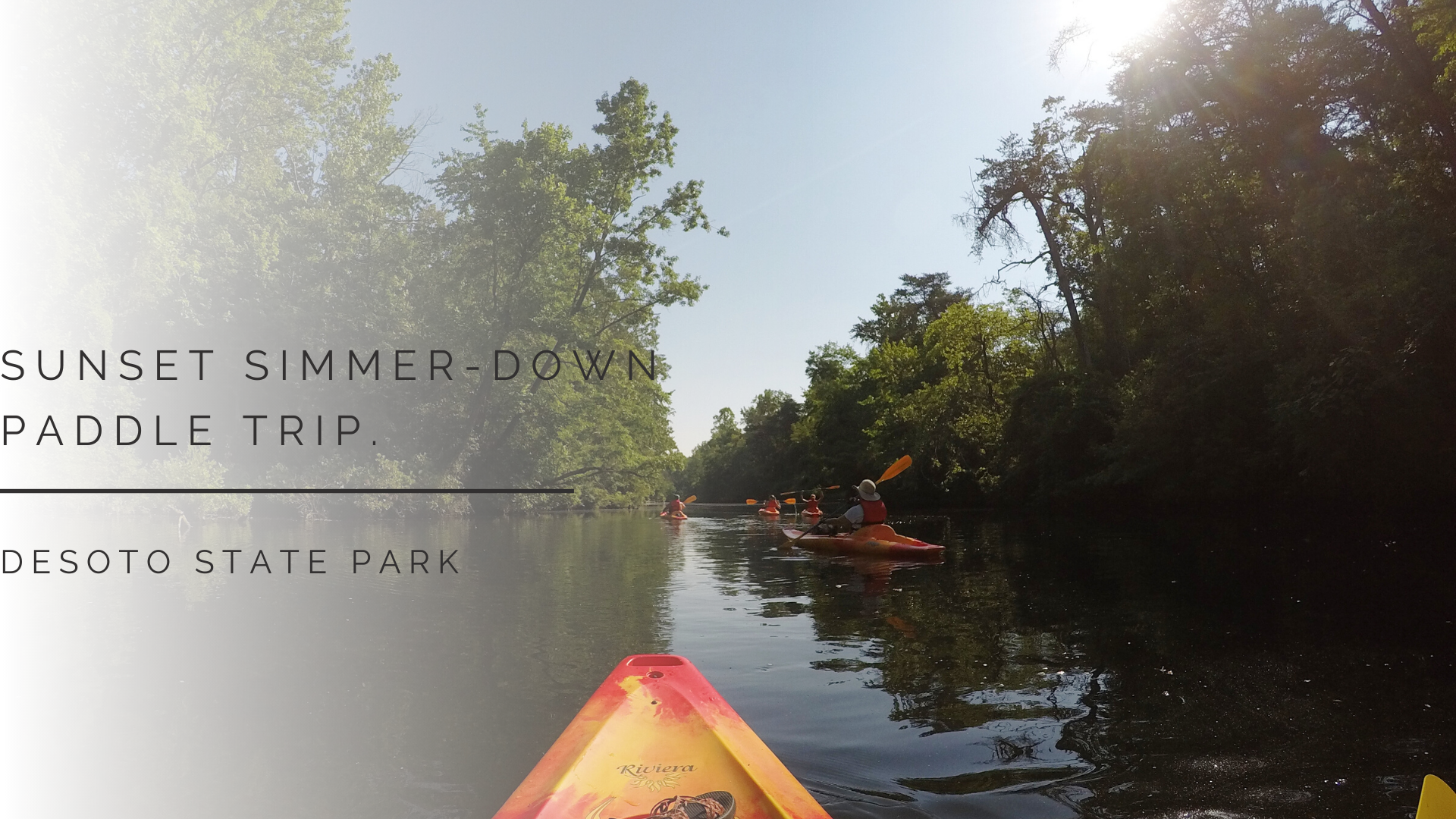 Sunset Simmer-Down Paddle Trip