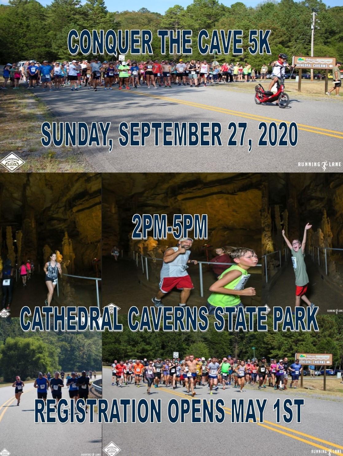 CCSP Conquer the Cave 5K Pic Flyer