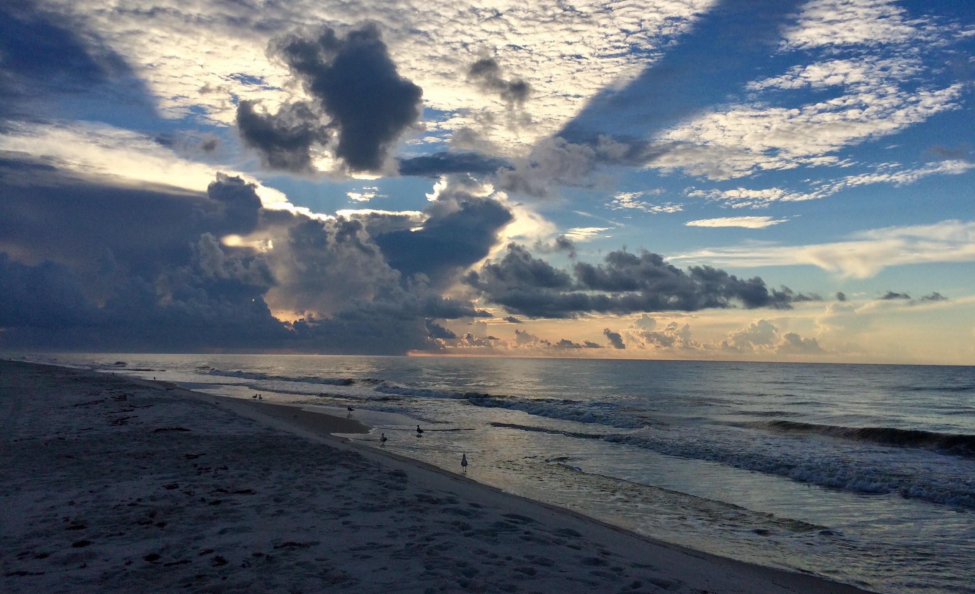 Sunrise on the Beach at Gulf State Park. Photo by Farren Dell
