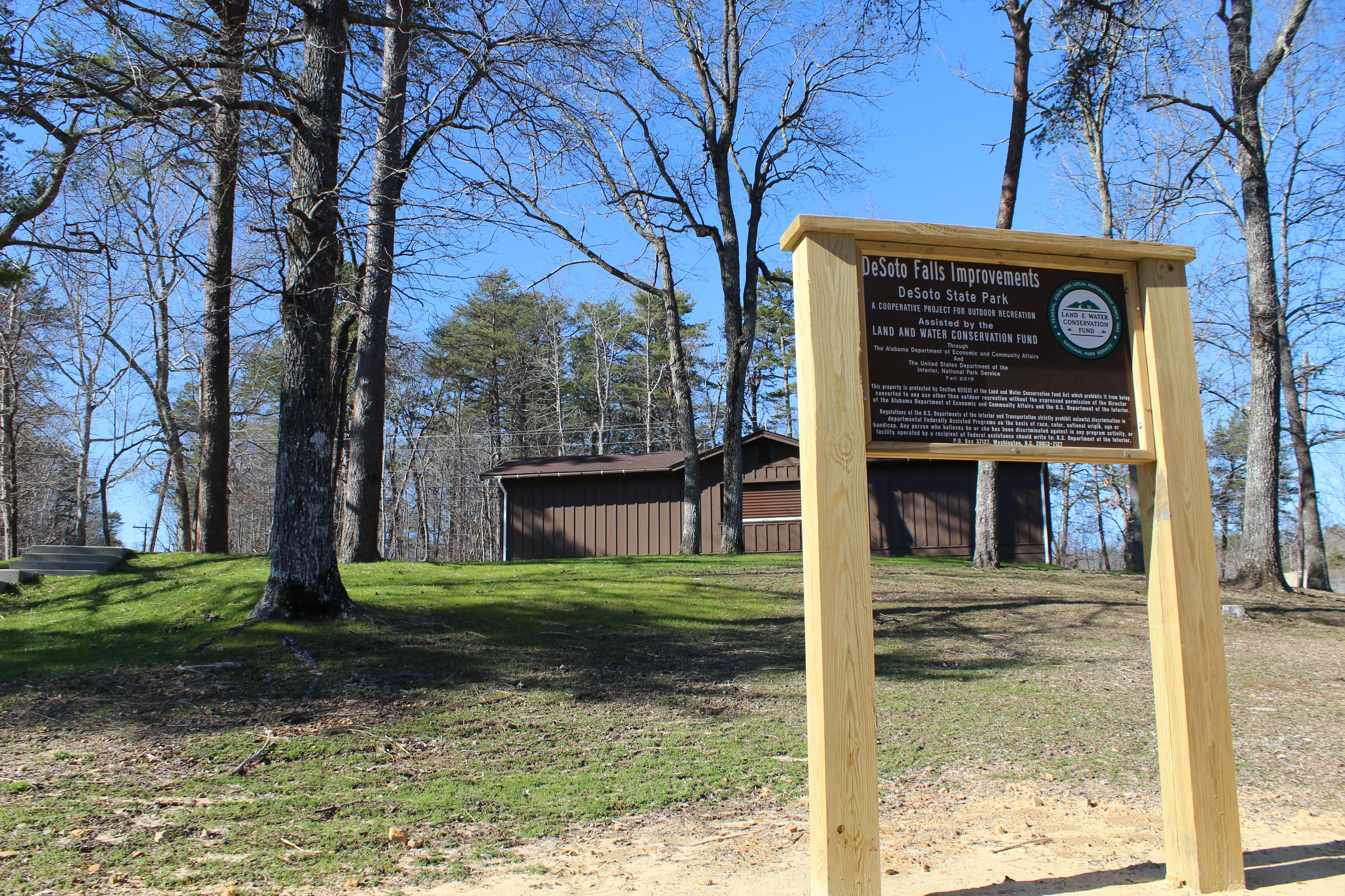 DSP DeSoto Falls Picnic Area Winter
