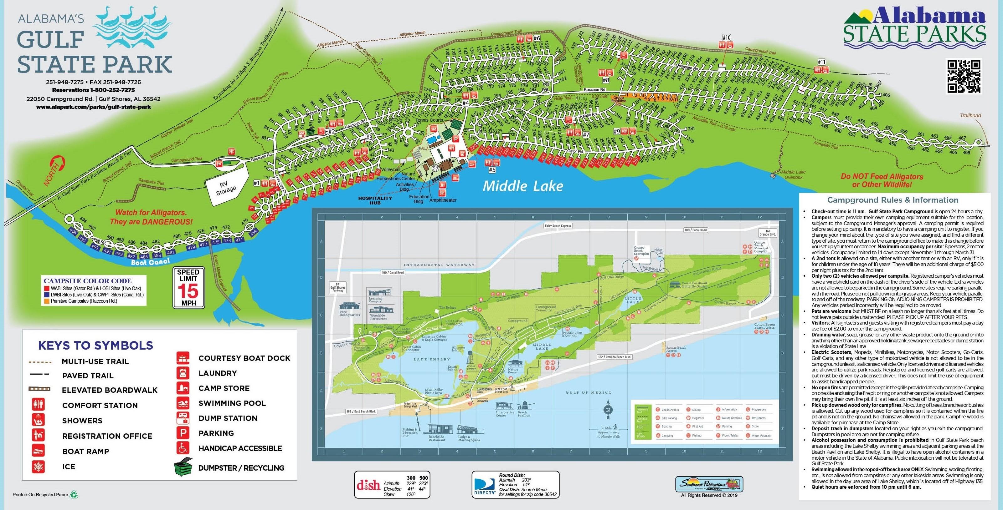 State Park Campground Maps