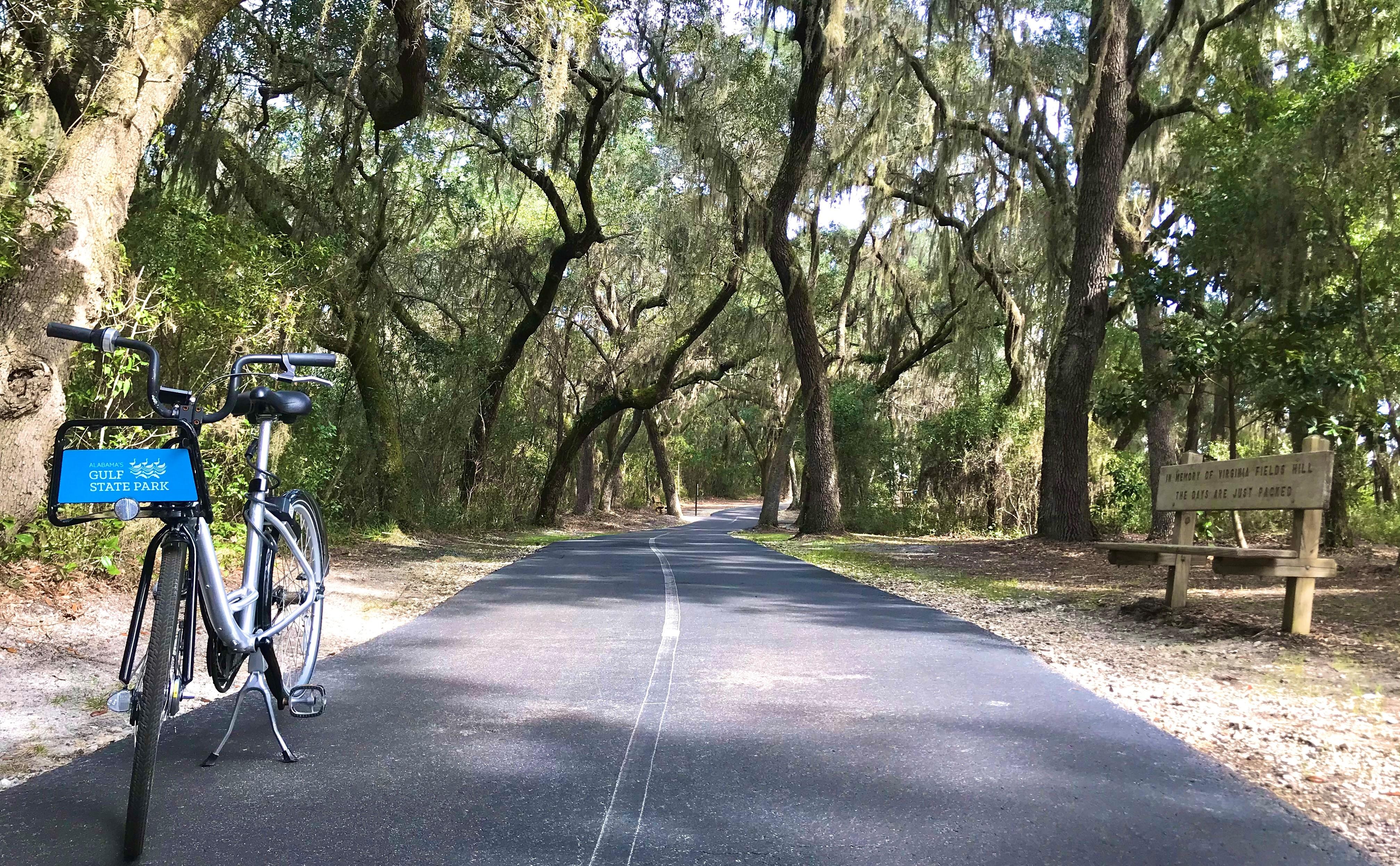 GSP Biking on the Trails. Photo by Farren Dell