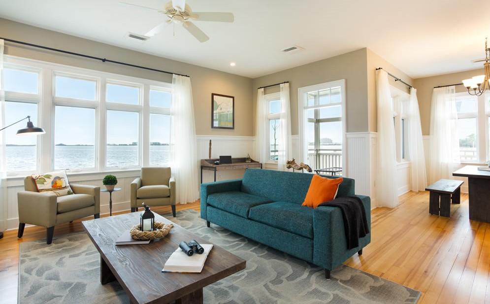 Eagle Cottages Living Room