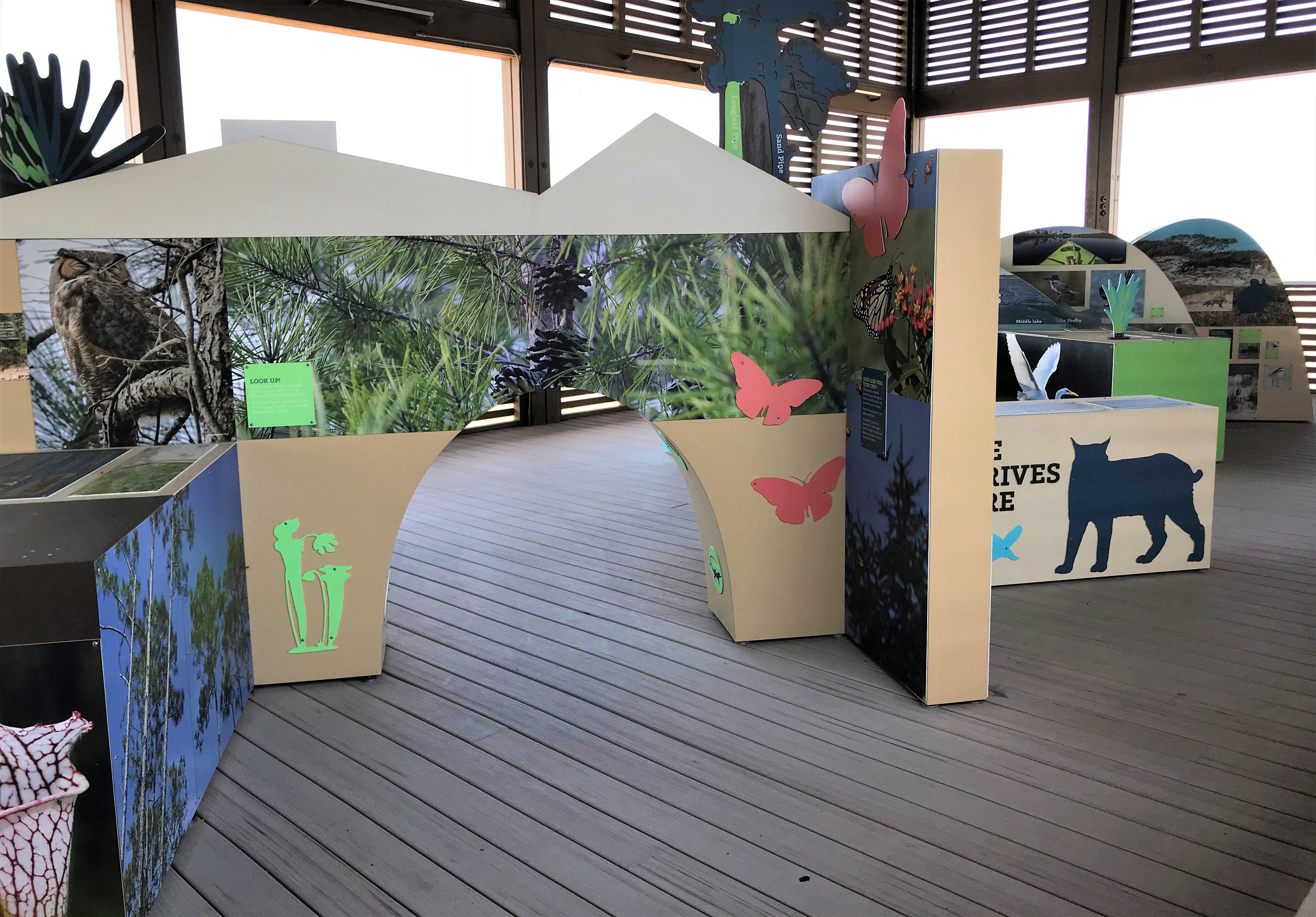 Interpretive Center Learning Displays