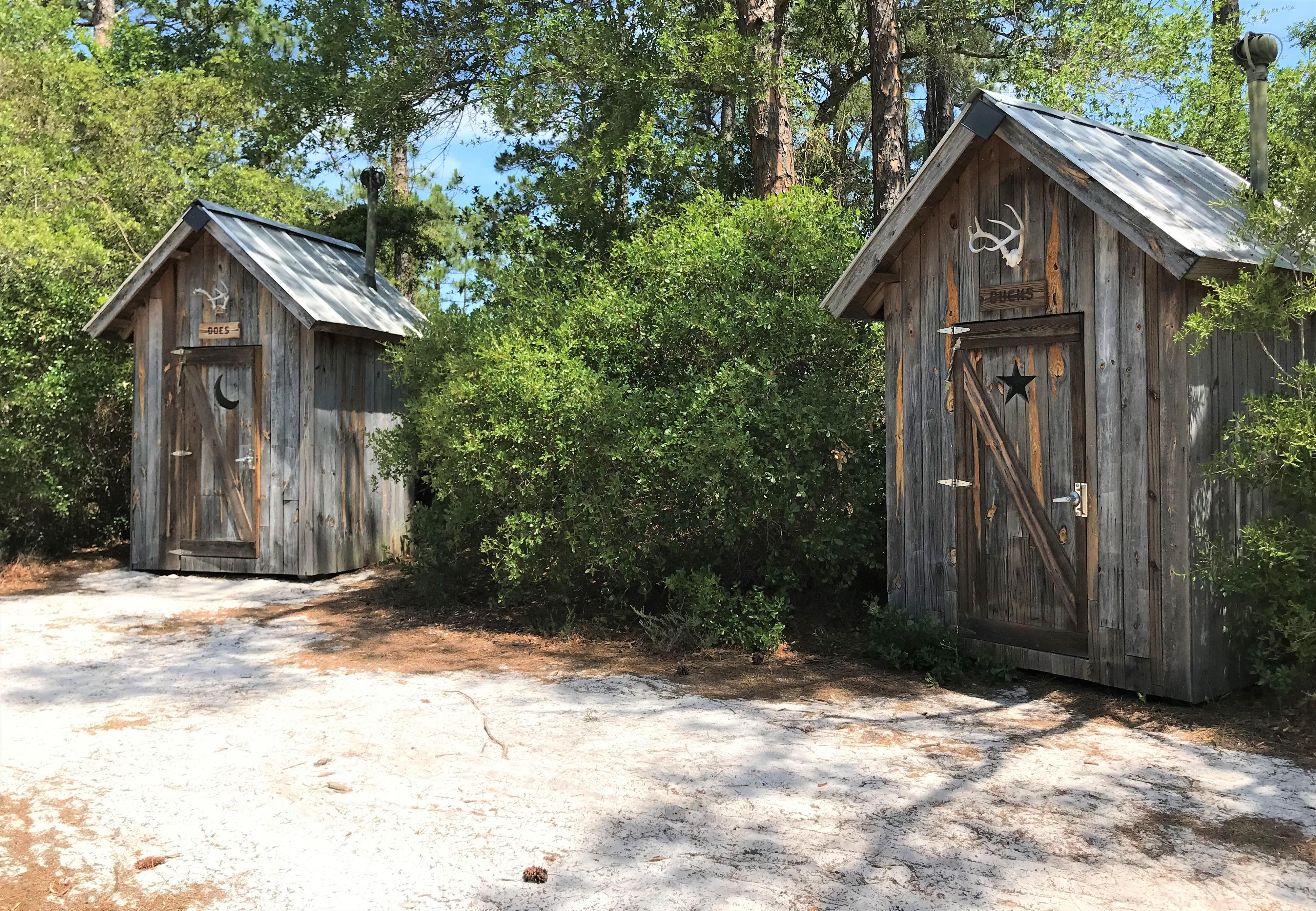 Outpost Campsite Rustic Outhouses