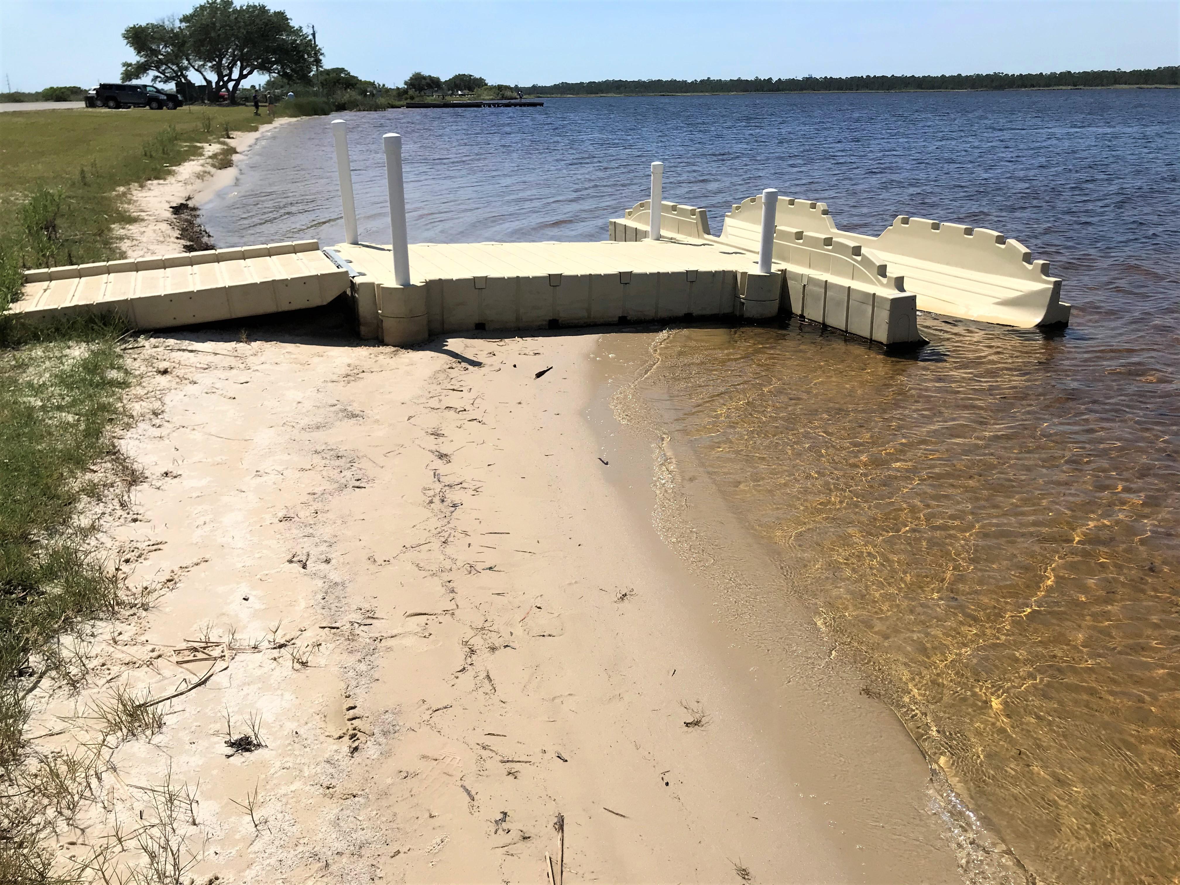 Kayak Launch Stationed at Lake Shelby