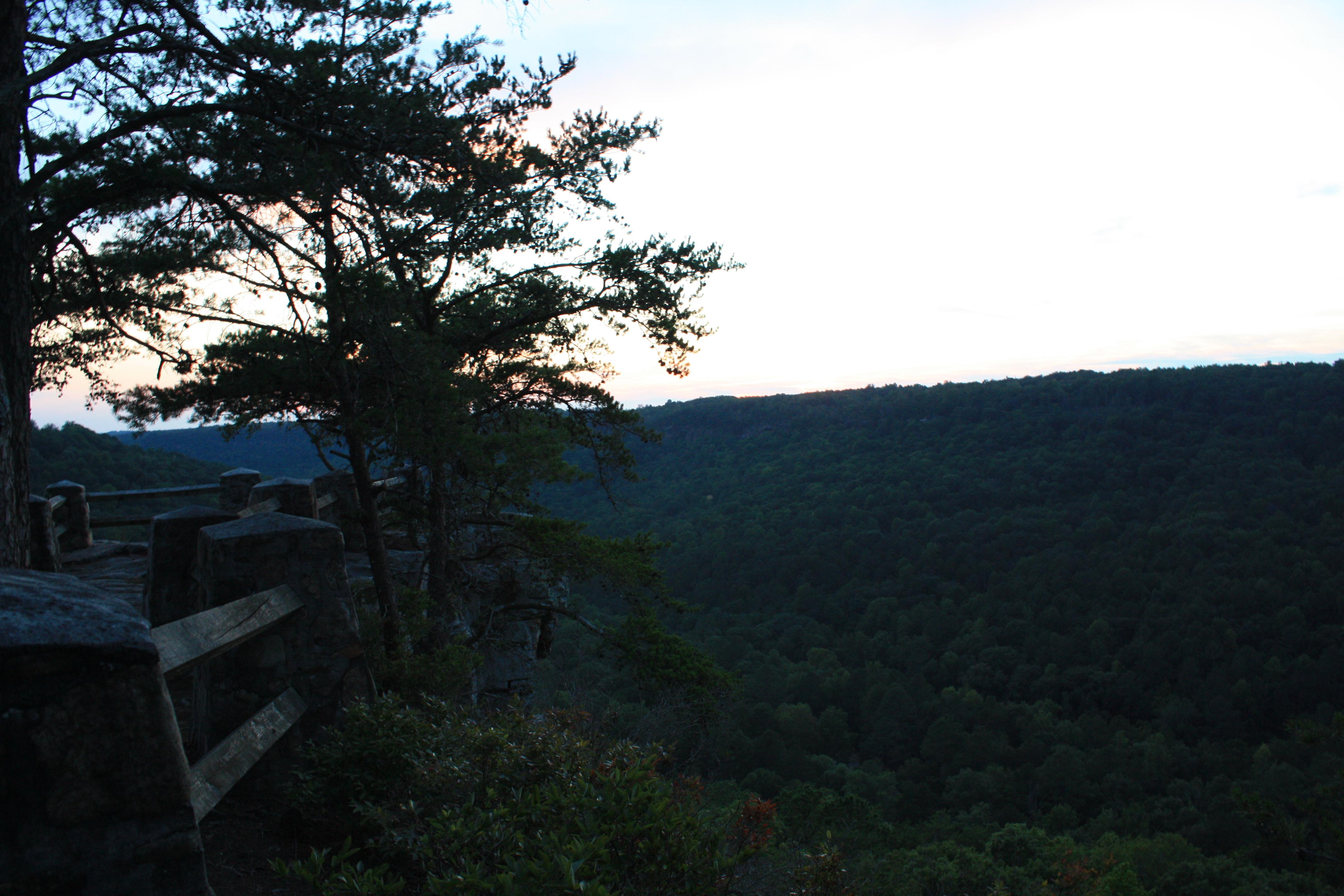 Buck's Pocket State Park Overlook
