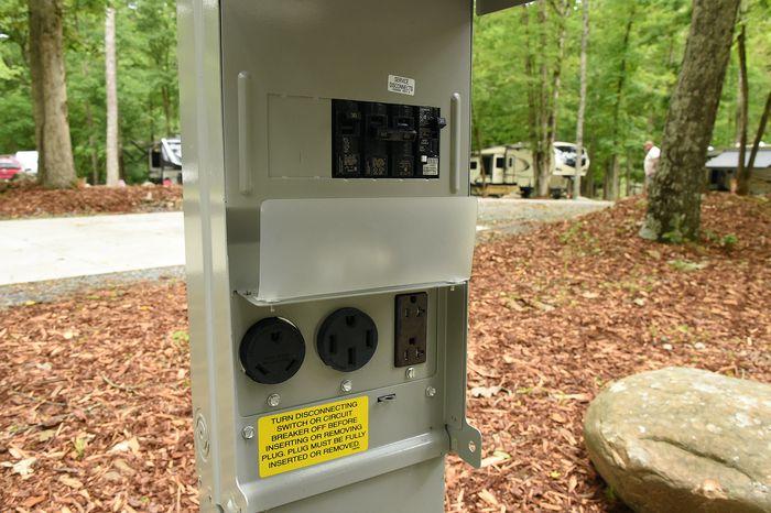 Buck's Pocket State Park Renovated Campground