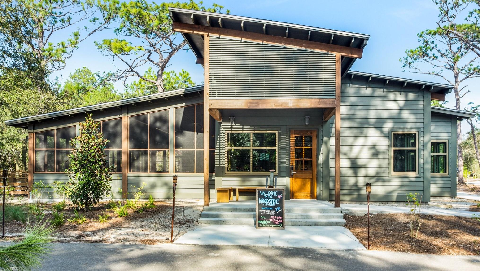 Woodside Restaurant Entrance