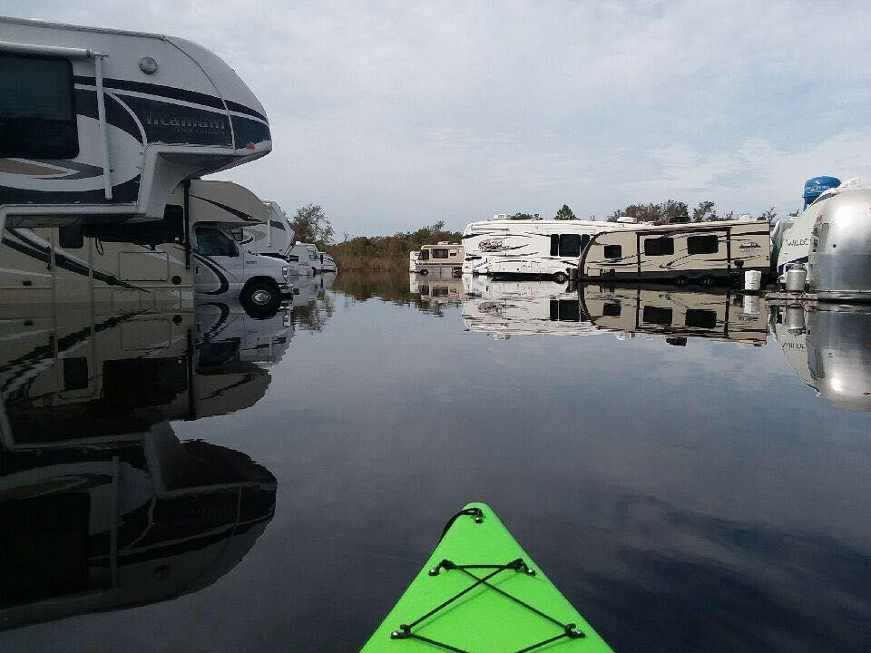 Gulf State Park Hurricane Sally RV Storage Flooding