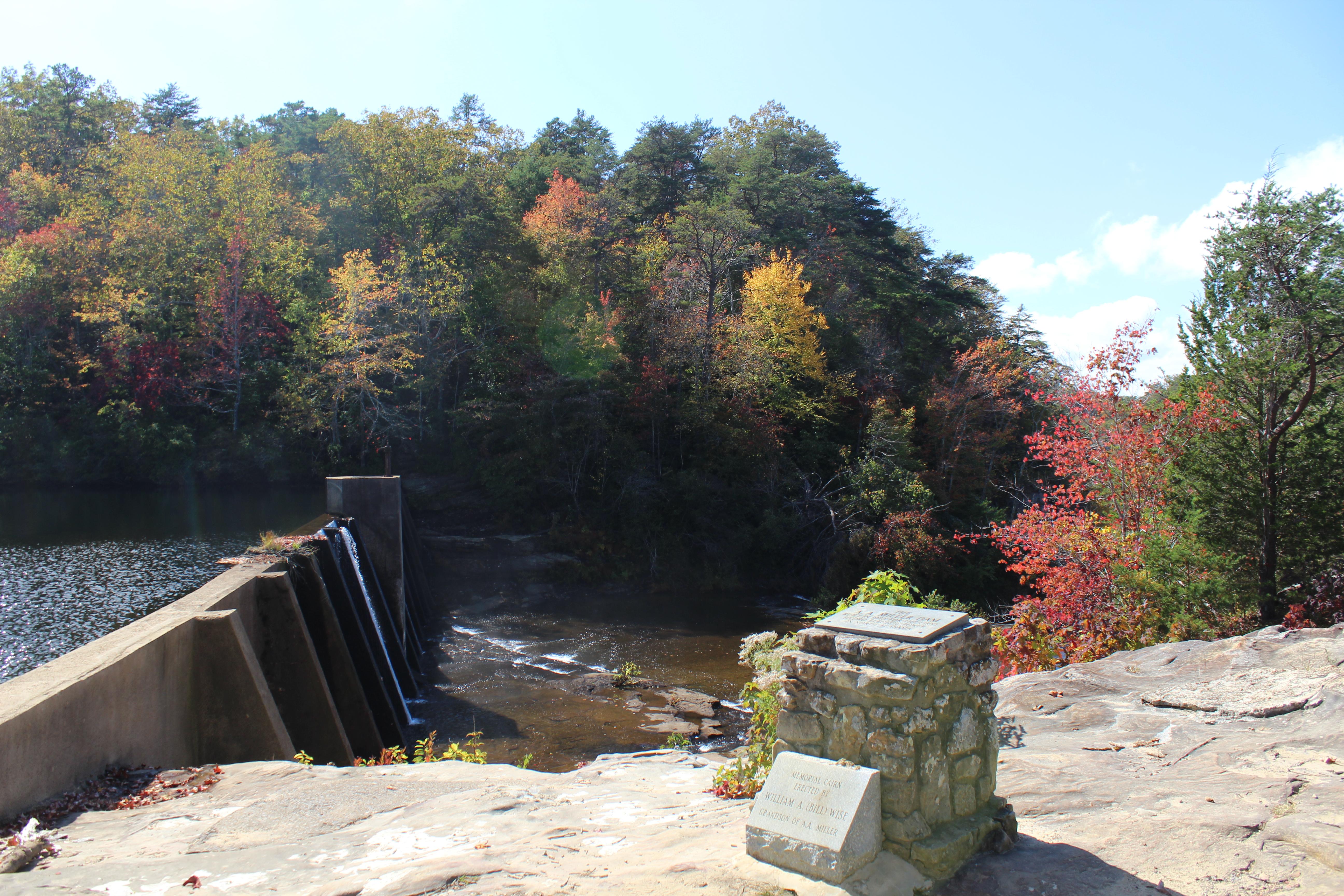 DSP DeSoto Falls Picnic Area Fall