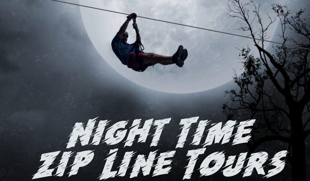 DSP night zipline