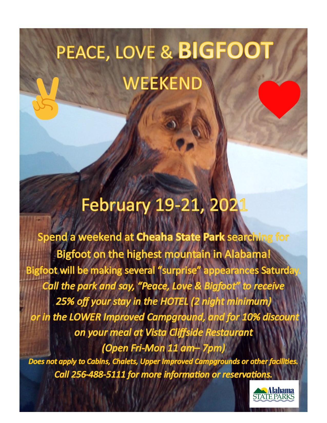 CSP Peace Love and Bigfoot 2021 