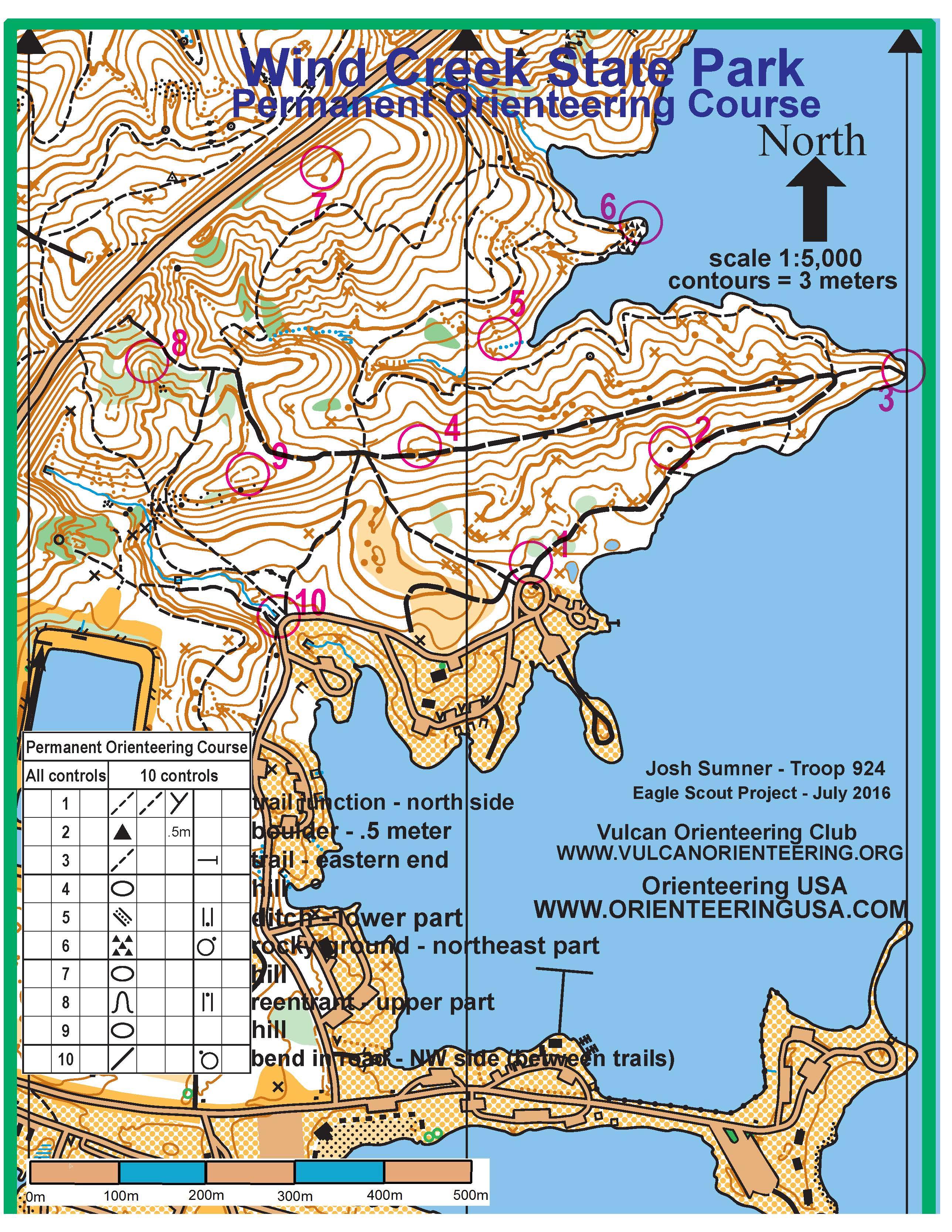 Orienteering Map 