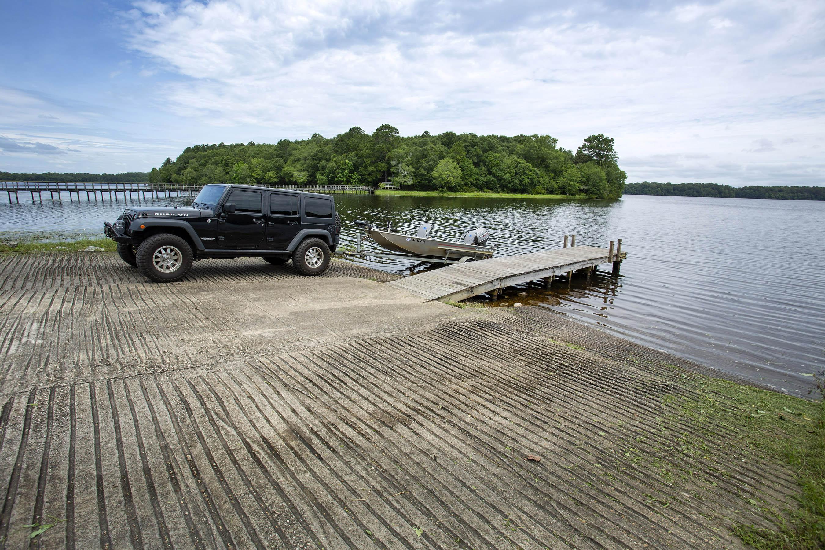 Frank Jackson State Park Fishing Boat Ramp