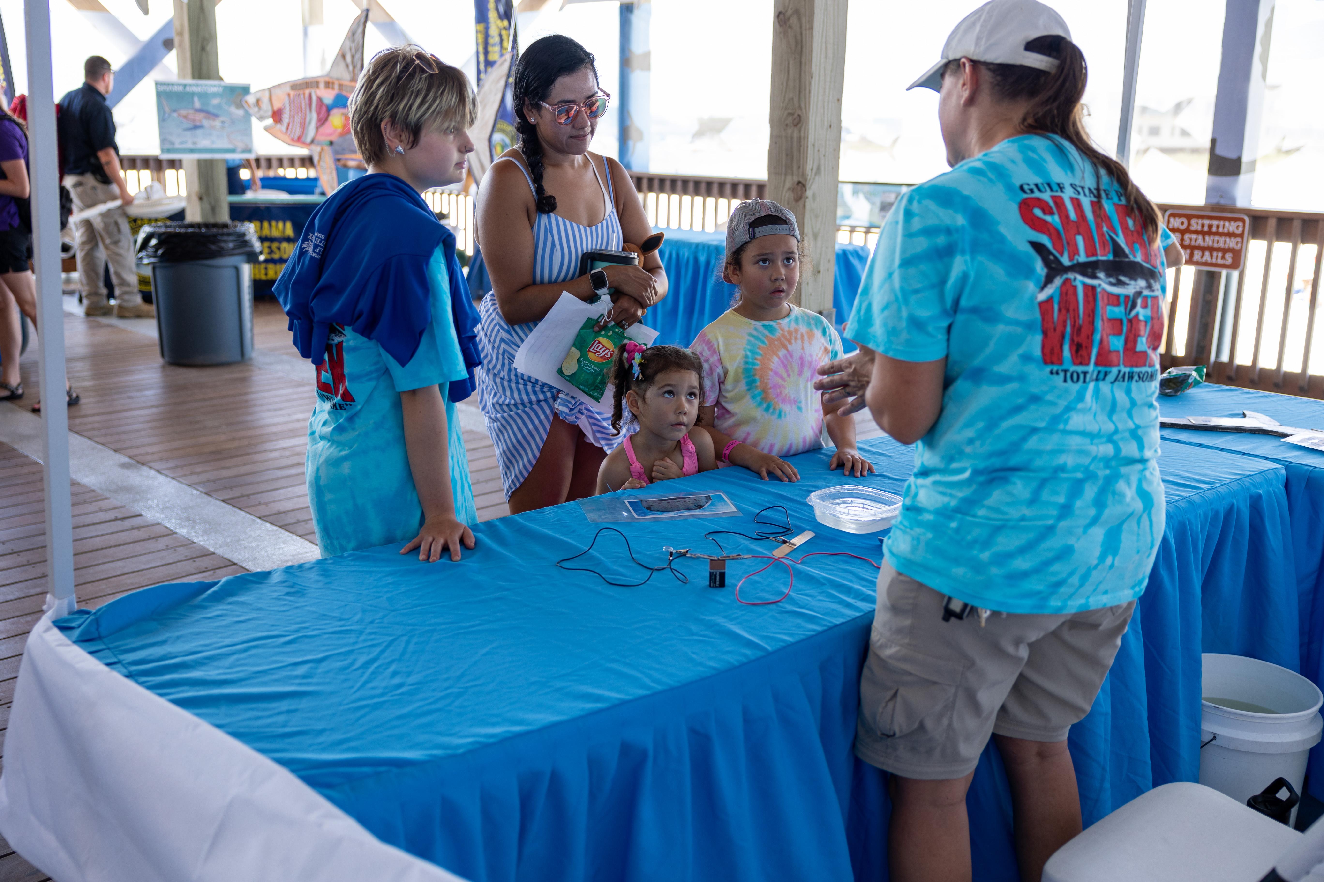 GSP Shark Week by Patricia Moses - Education Table