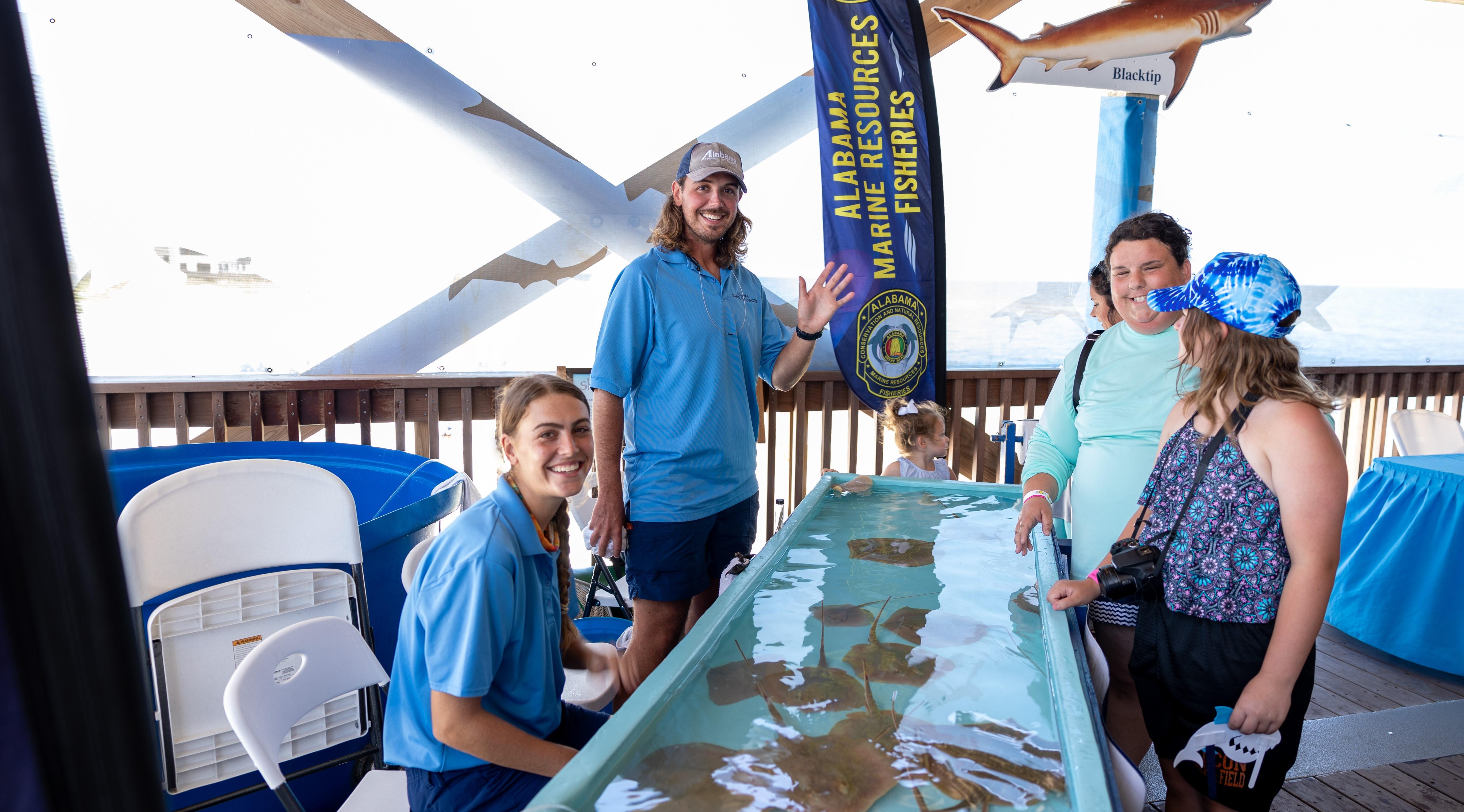 GSP Shark Week by Patricia Moses - Marine Resources Touch Tank I