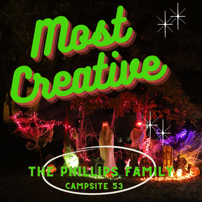 DSP 2021 Most Creative campsite