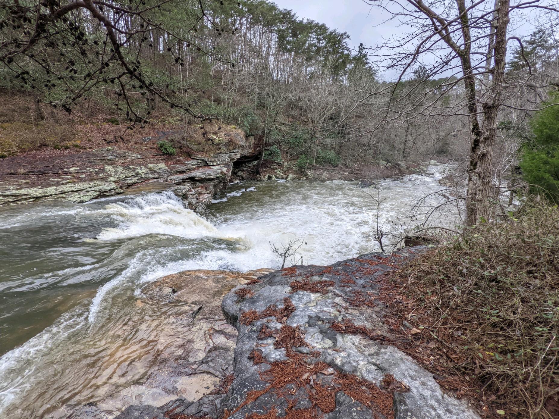 Congo Falls in Cherokee Co. near Little River Canyon National Preserve