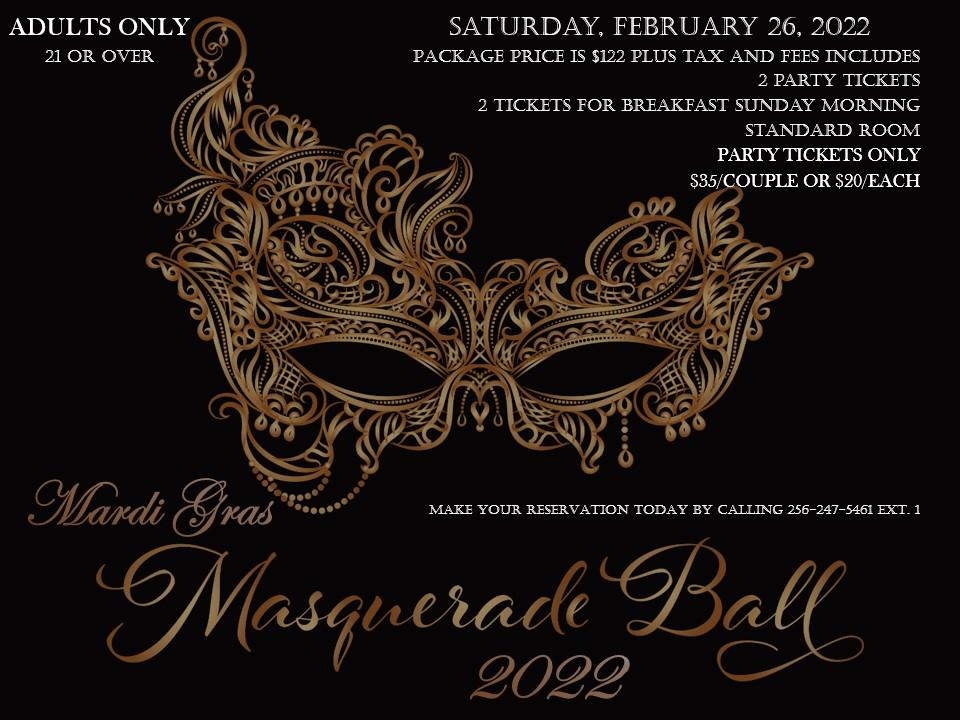 Mardi Gras Masquerade Ball 2022