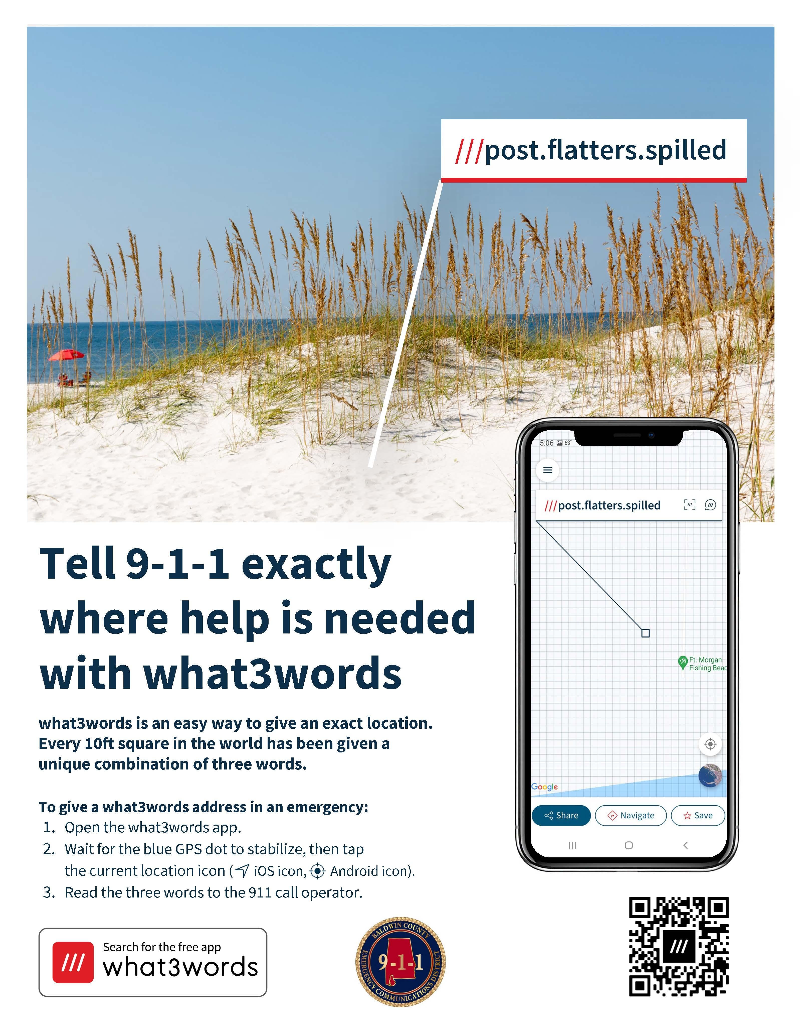 what3words flyer