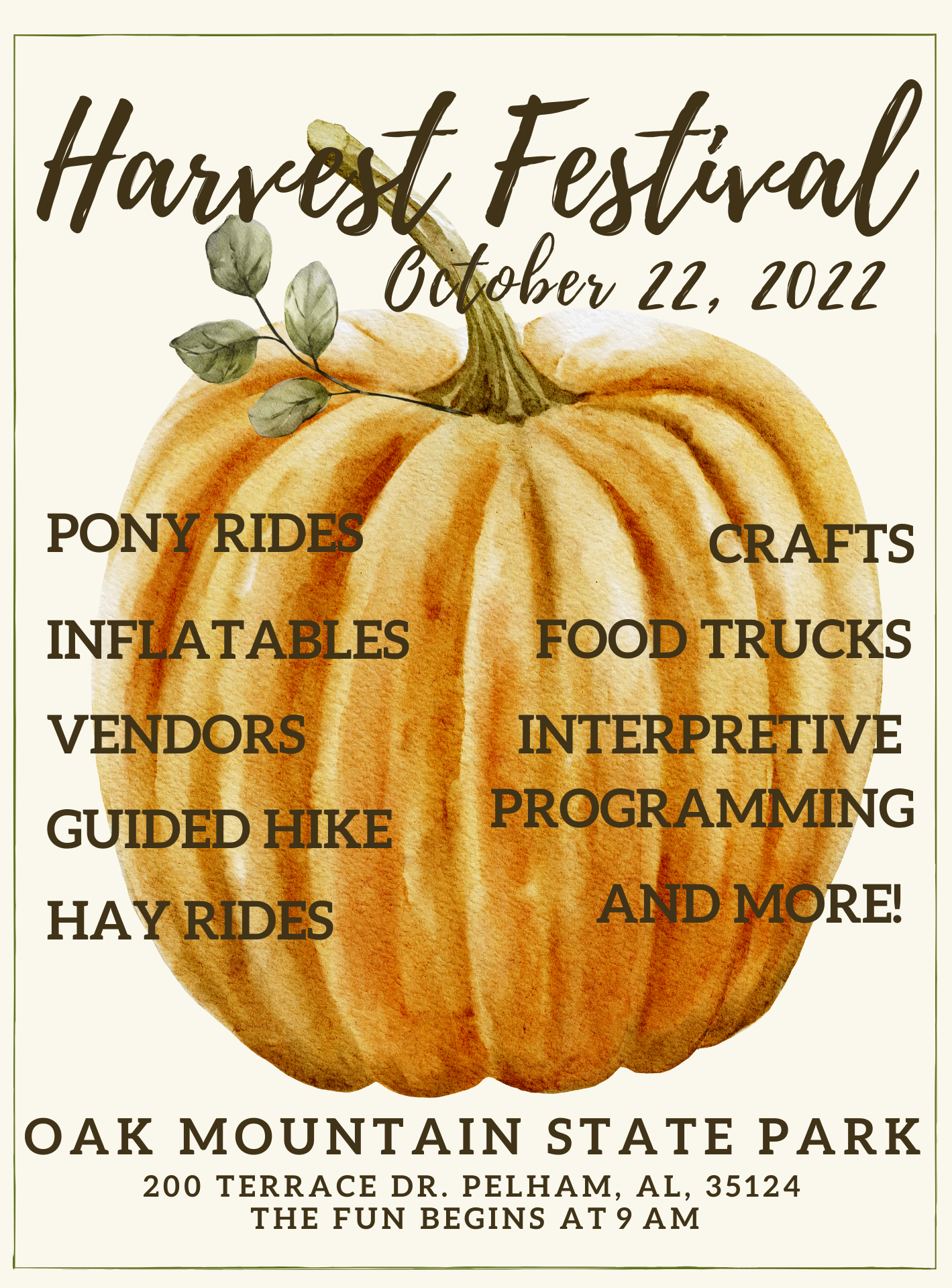 Harvest Festival Flyer