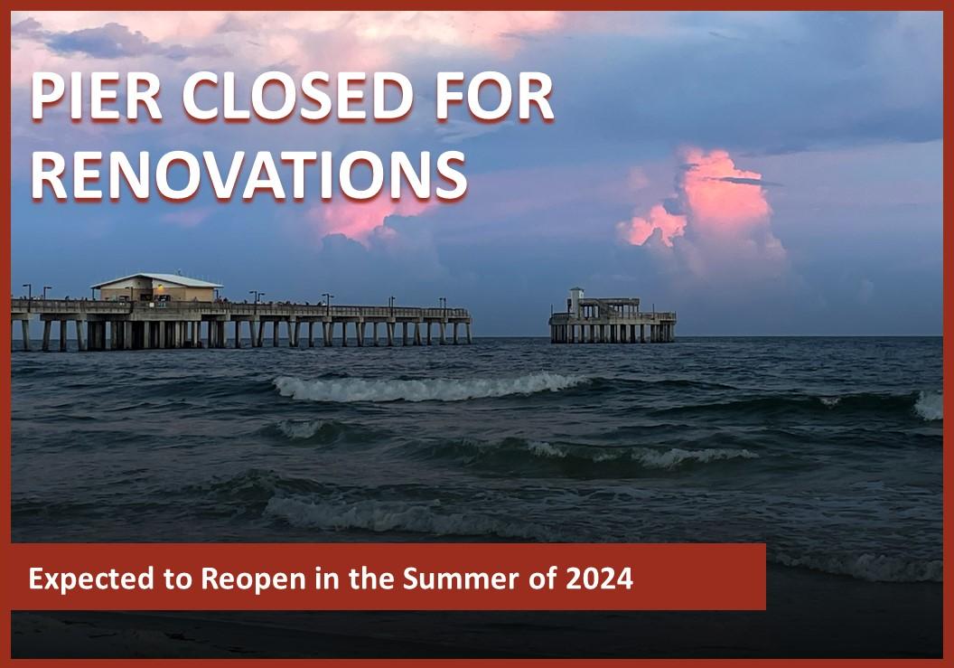 Pier Closed for renovations