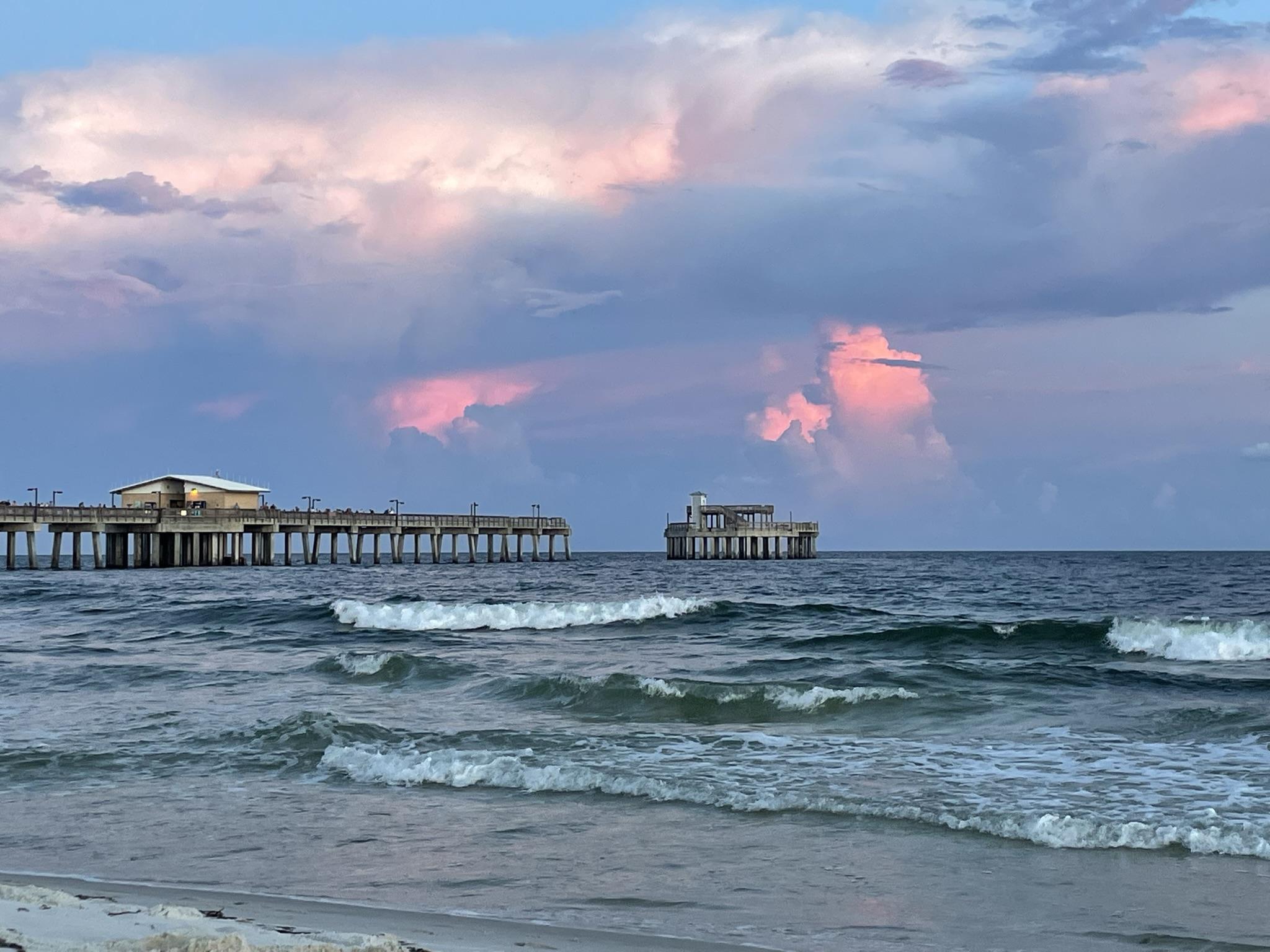 Pier damage