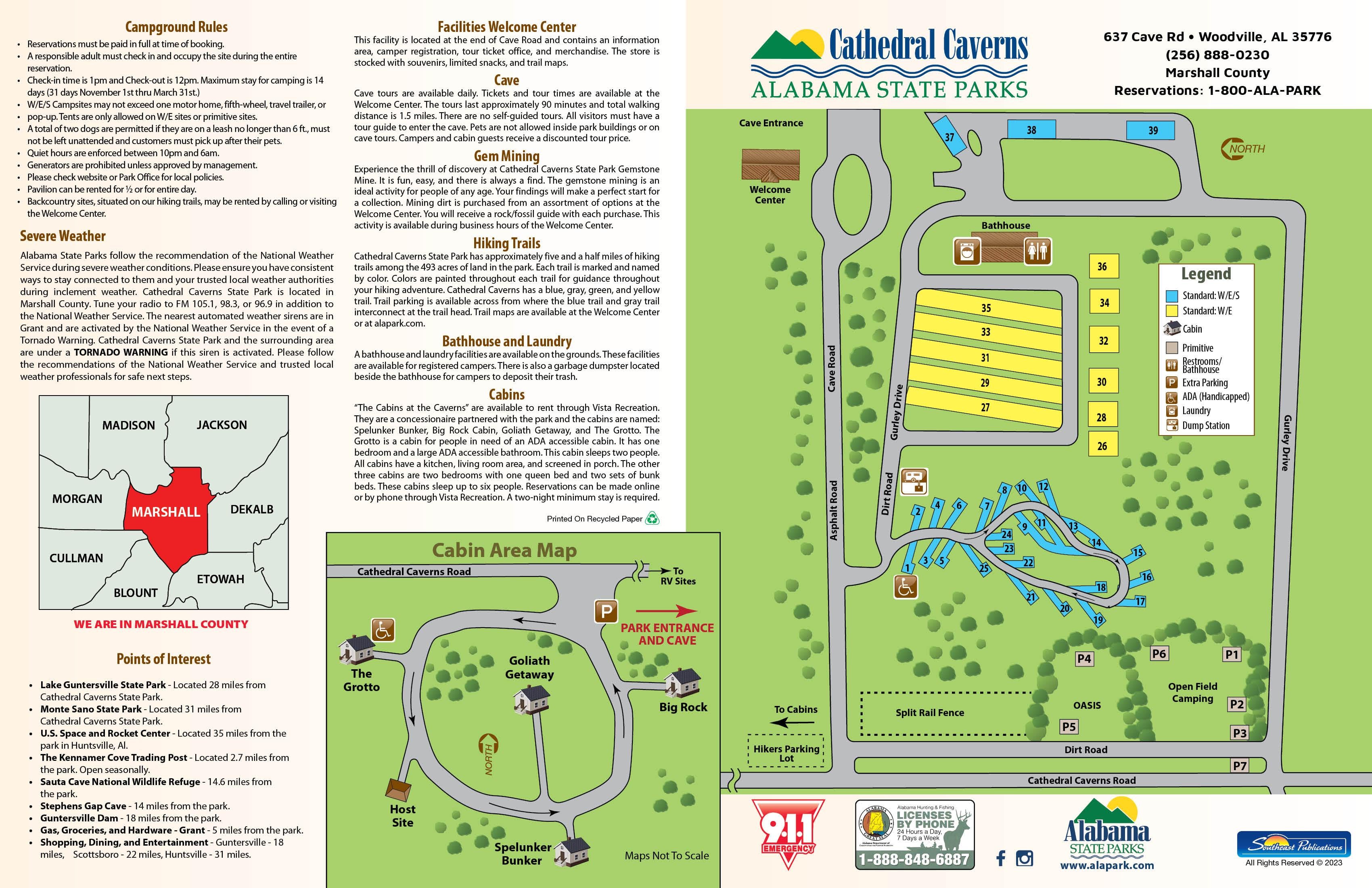 CCSP Campground Map 062124
