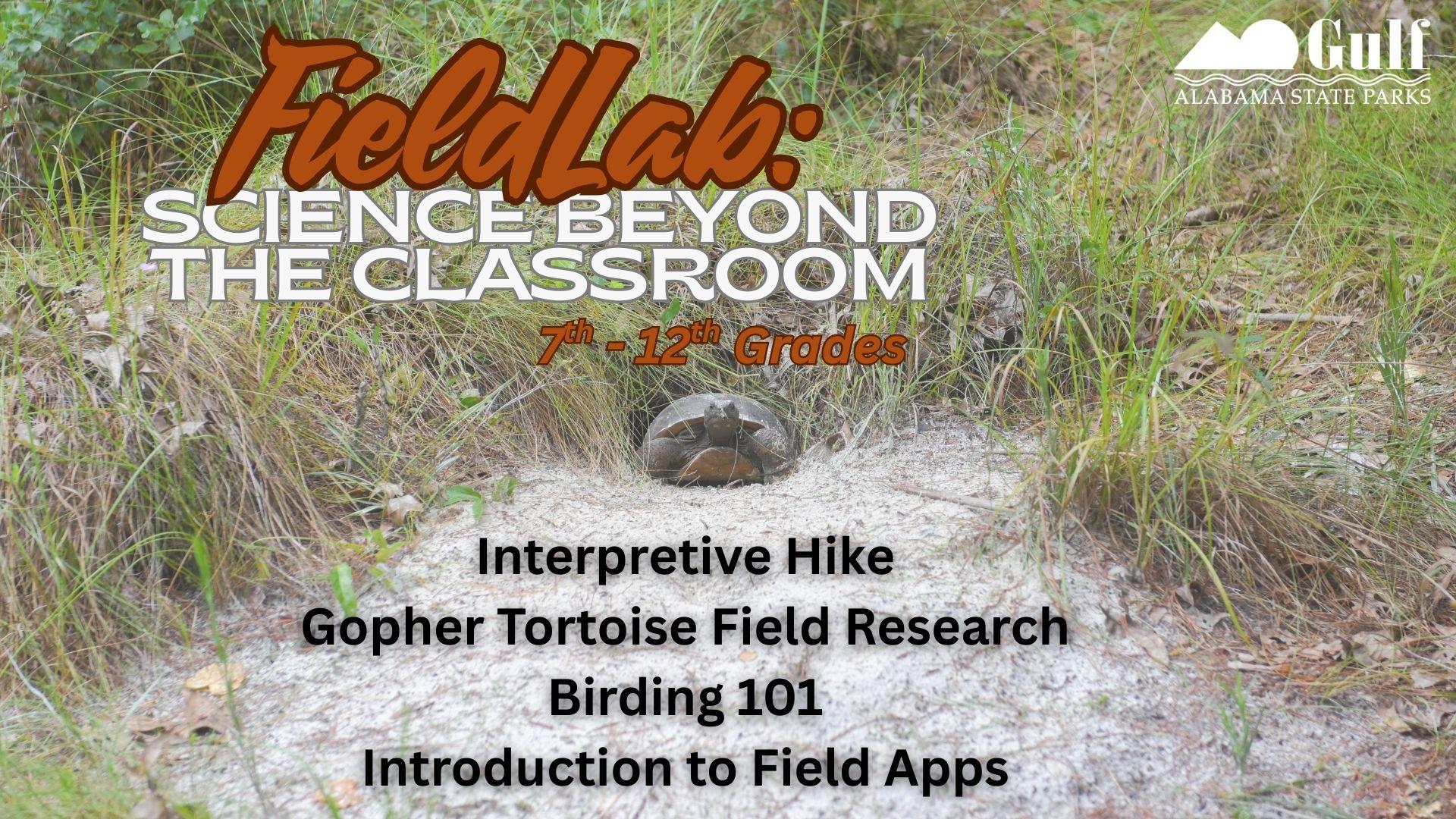 Field Lab: Science Beyond The Classroom with Gopher Tortoise