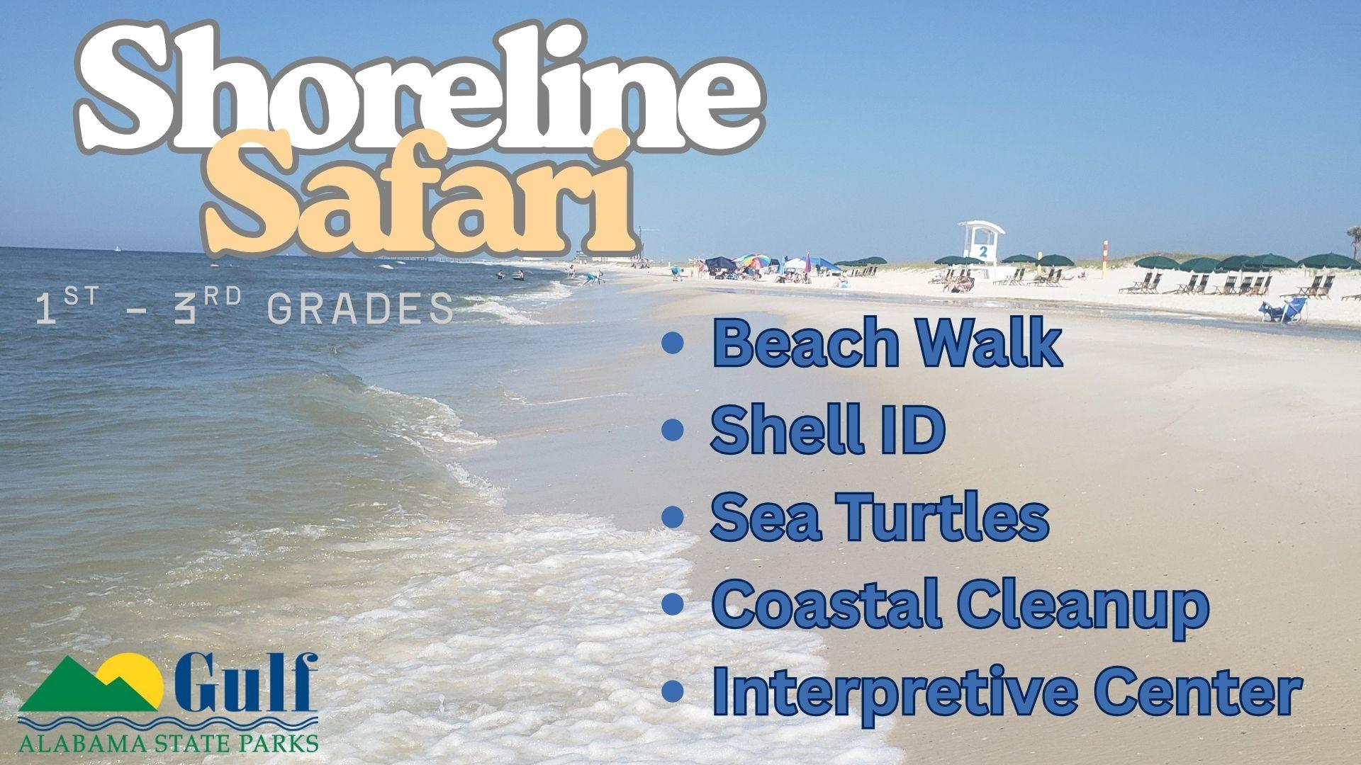 Shoreline Safari fieldtrip description