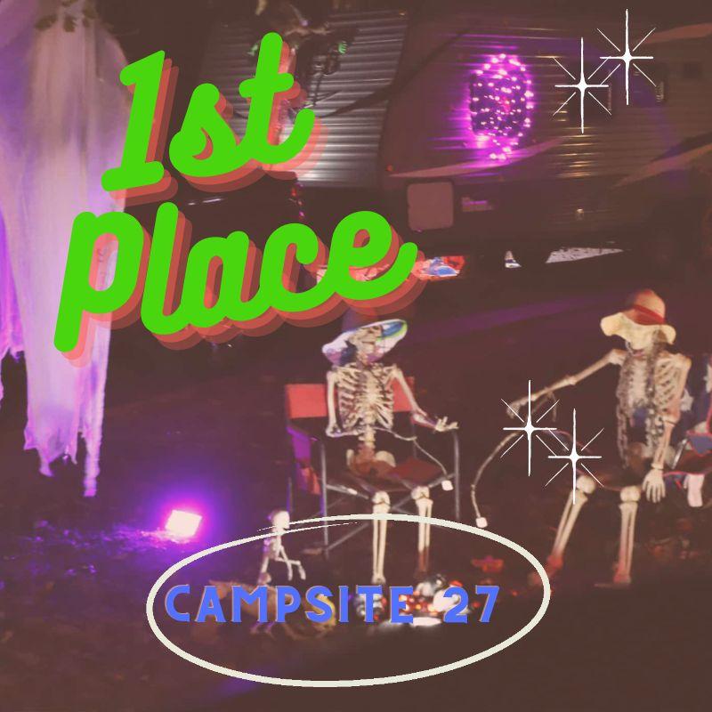 DSP 1st Place Campsite decorating contest site 27