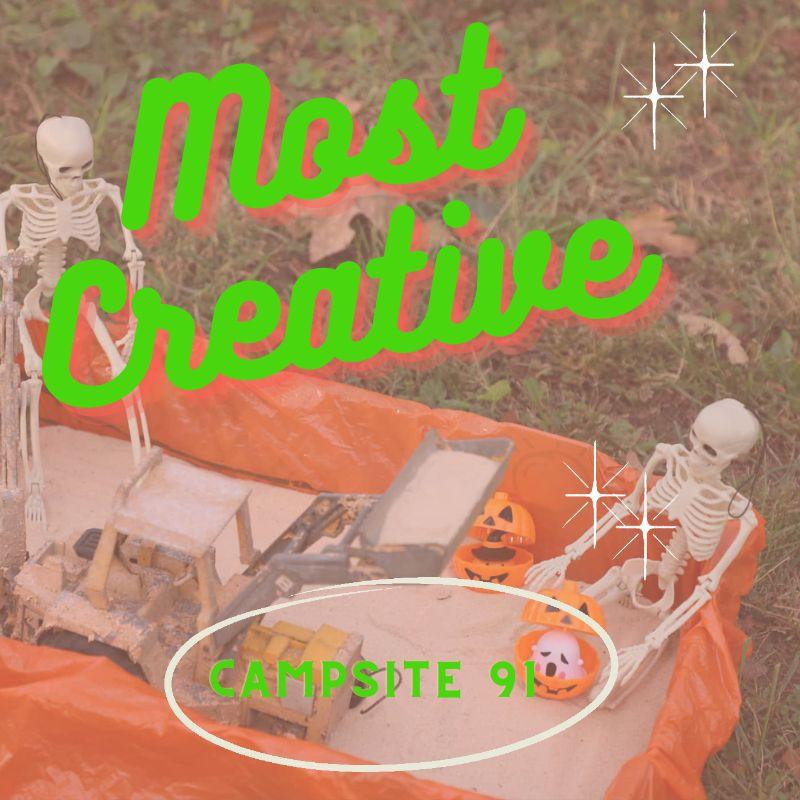 DSP Most creative campsite decorating contest most creative