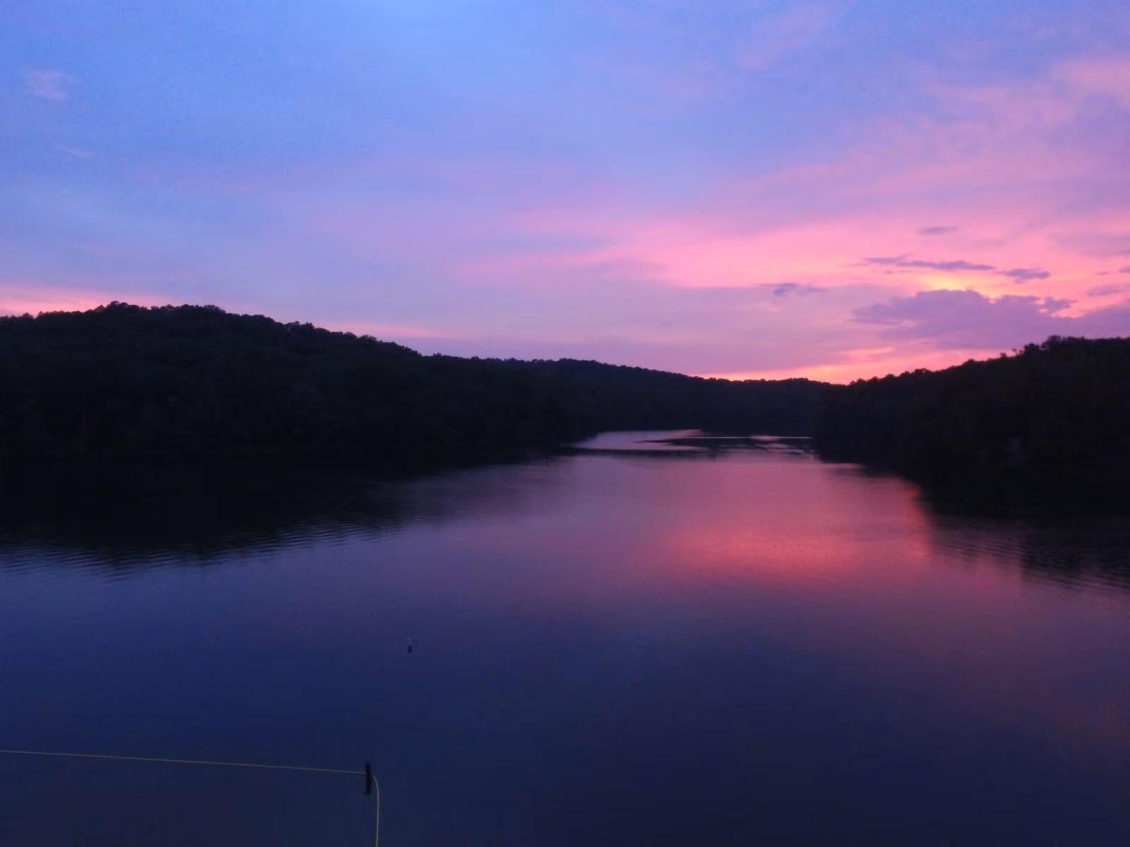 Sunset over Lake Lurleen